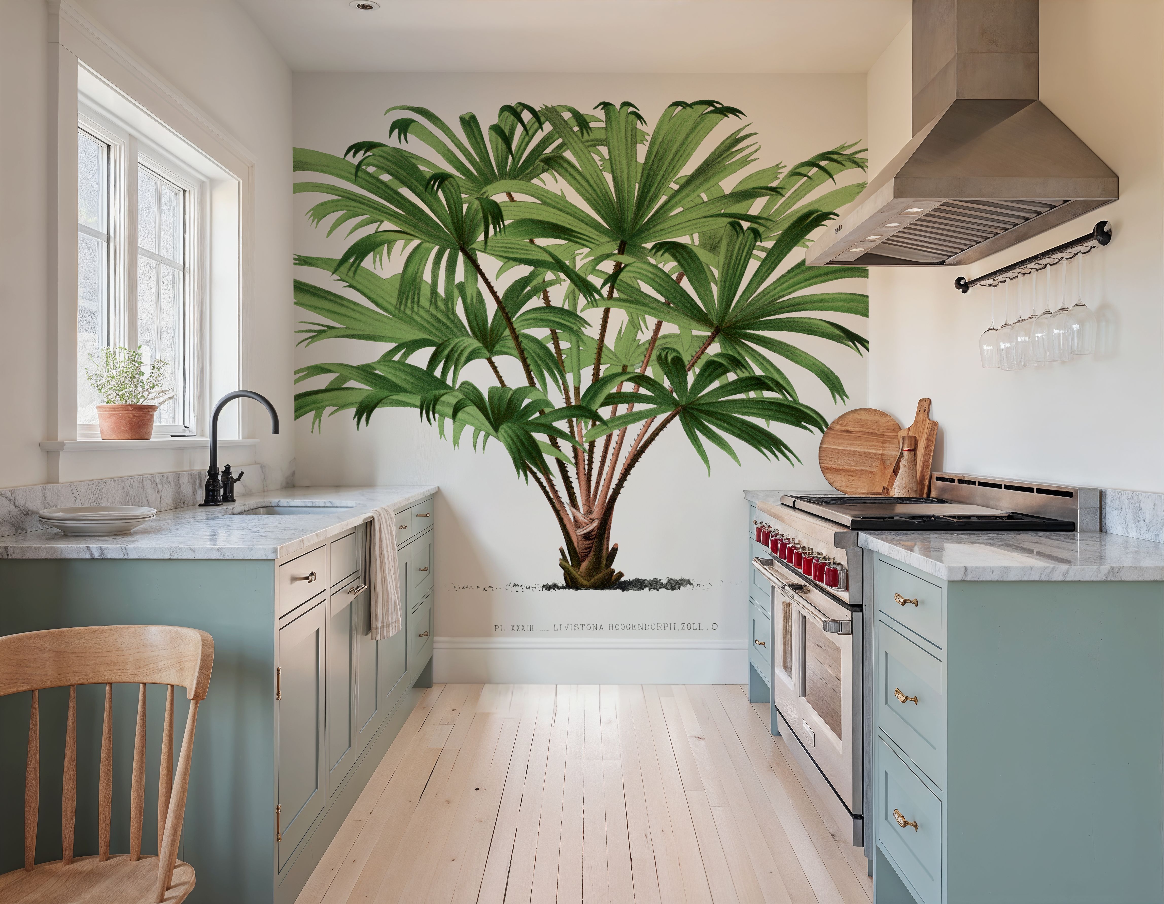 Vintage Palm Tree III