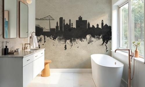 Middlesbrough England Skyline Concrete