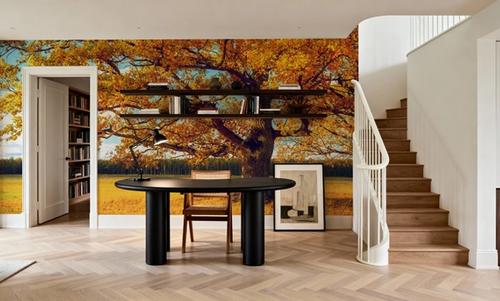 Golden Fall Tree