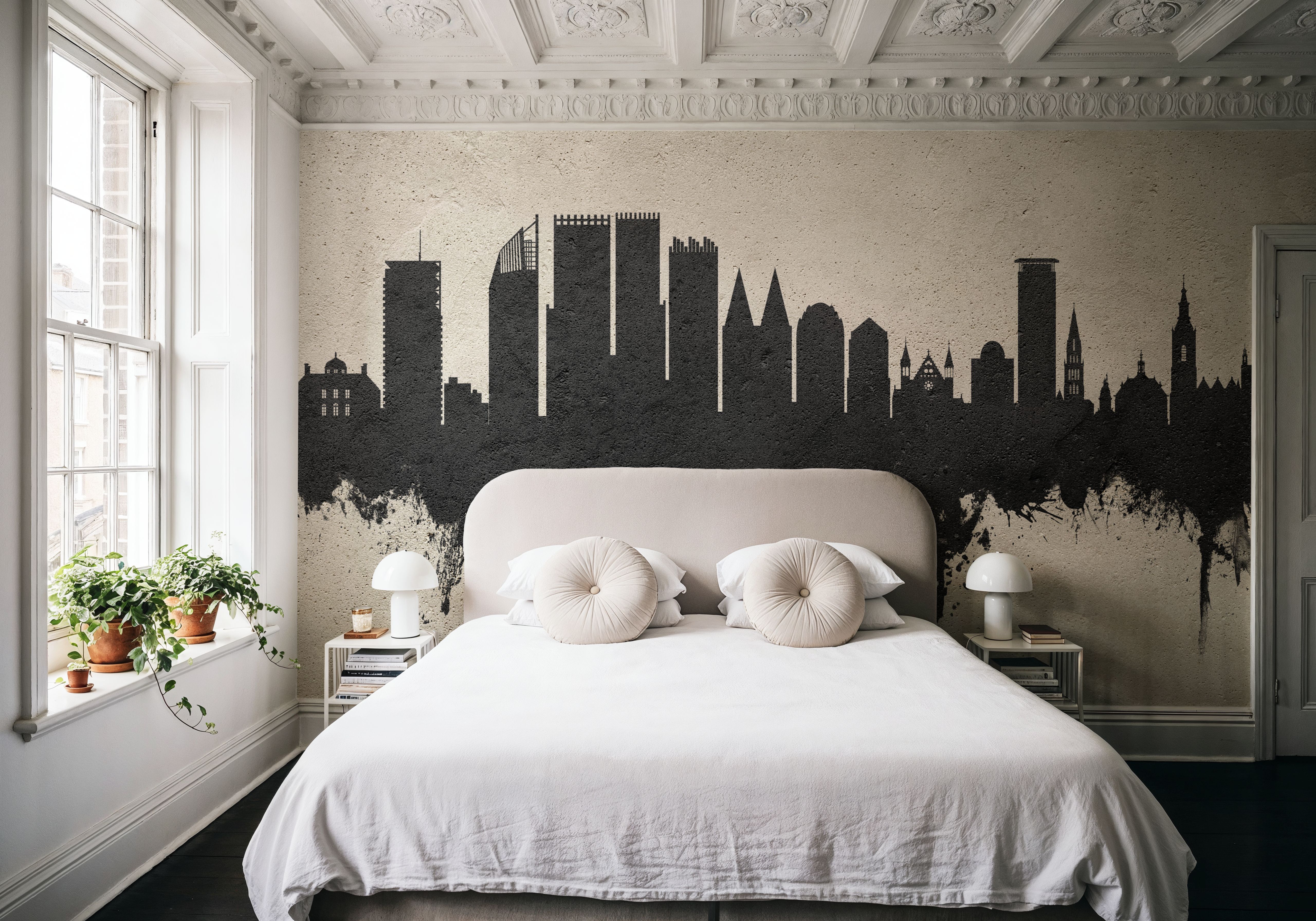 The Hauge Netherlands Skyline Concrete