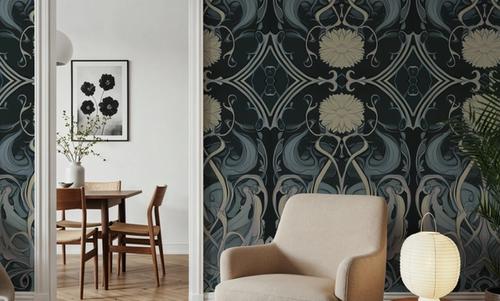 Art Noveau III Gray