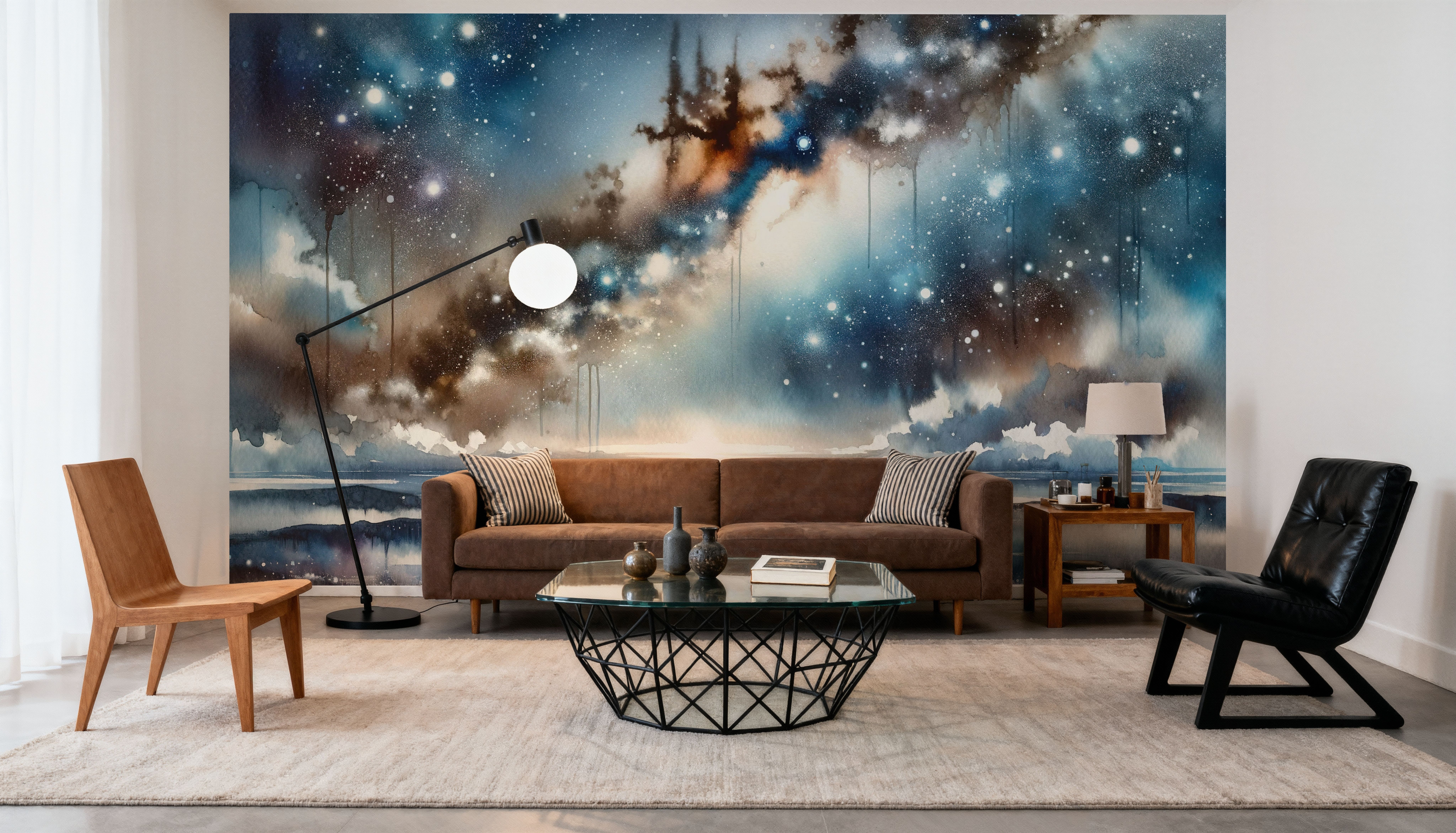 Starry Night Over Tranquil Waters