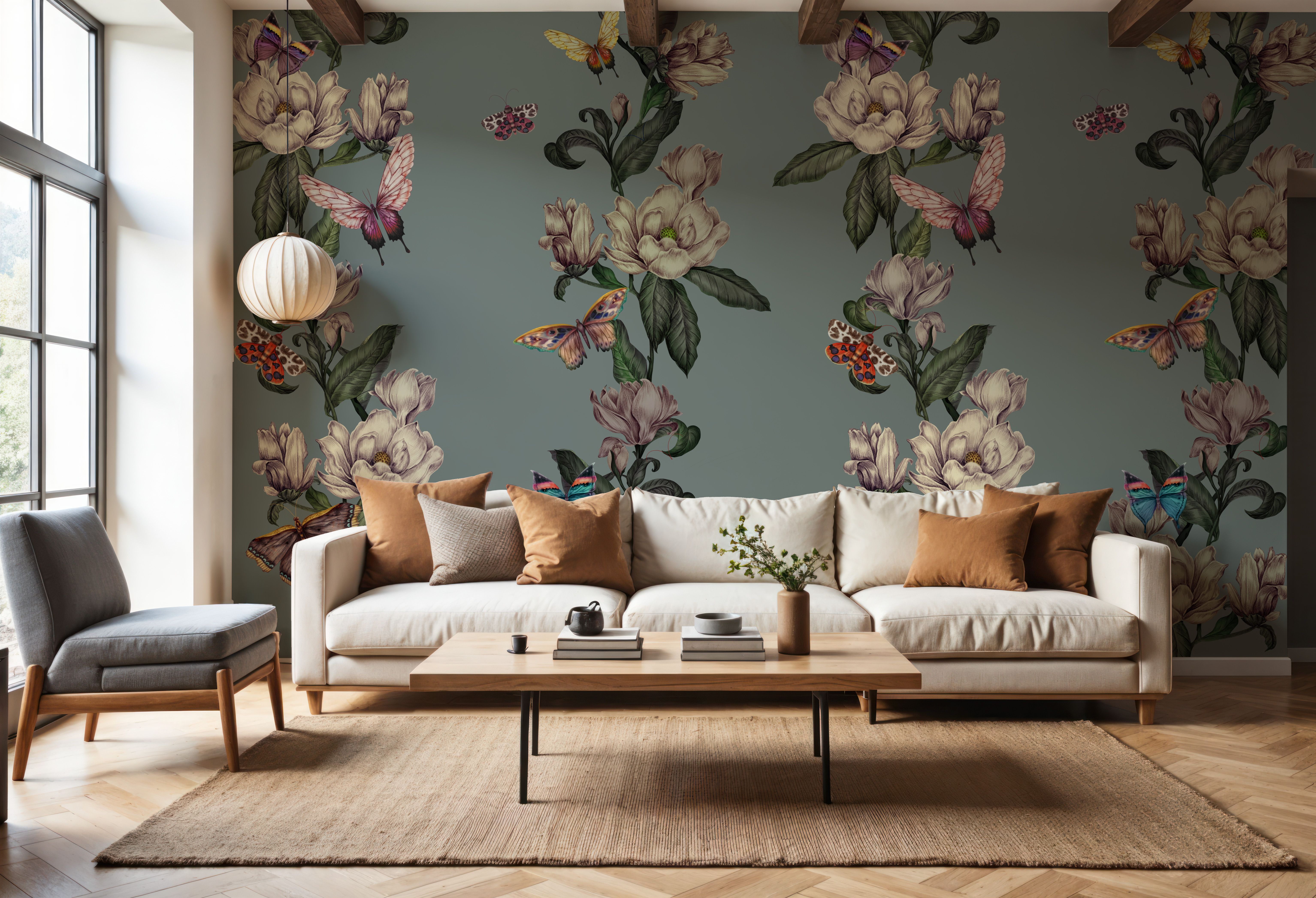Magnolia Nectar, Dusty Green Blue
