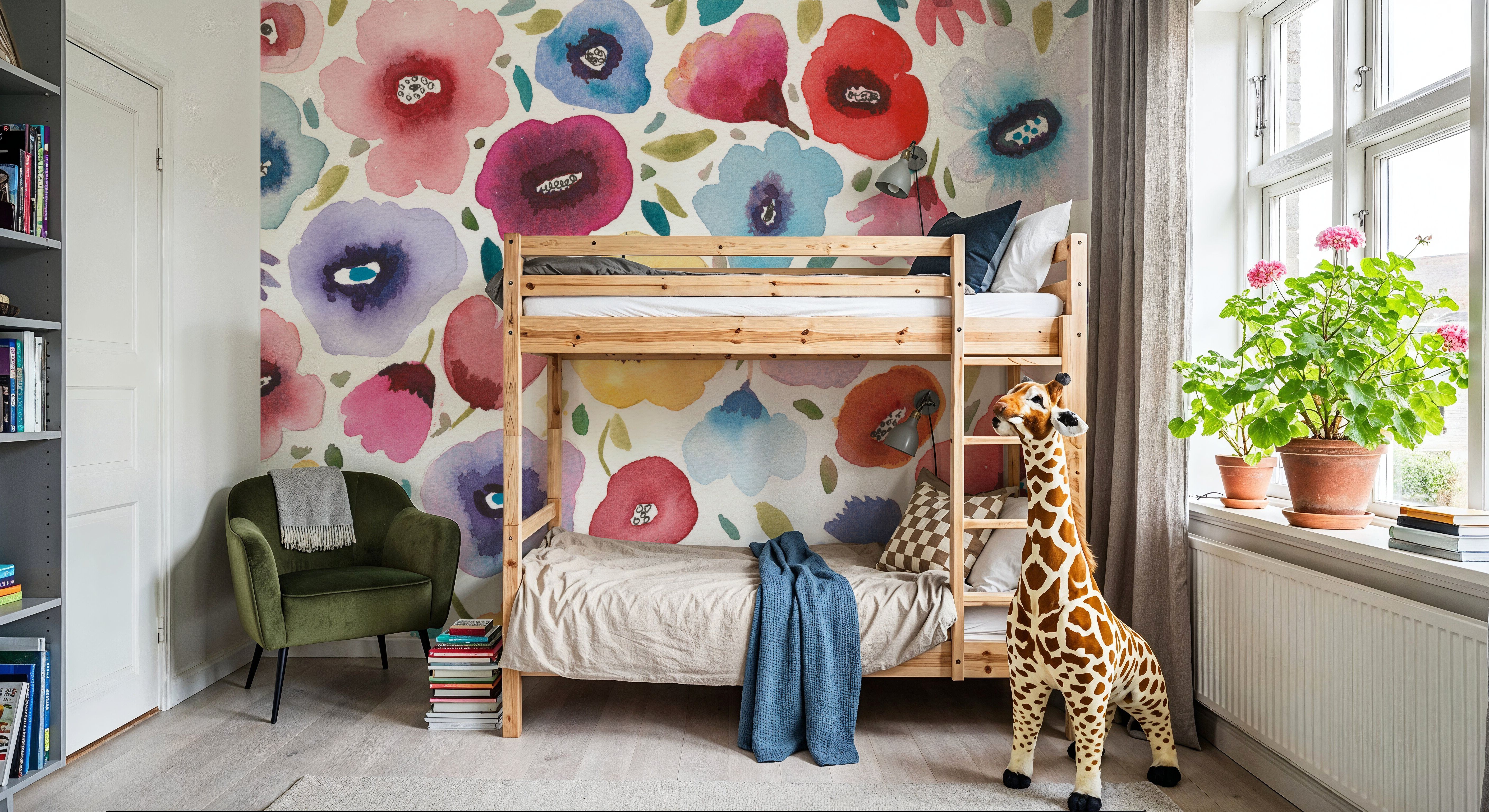 Spring Joy III, Tapeten