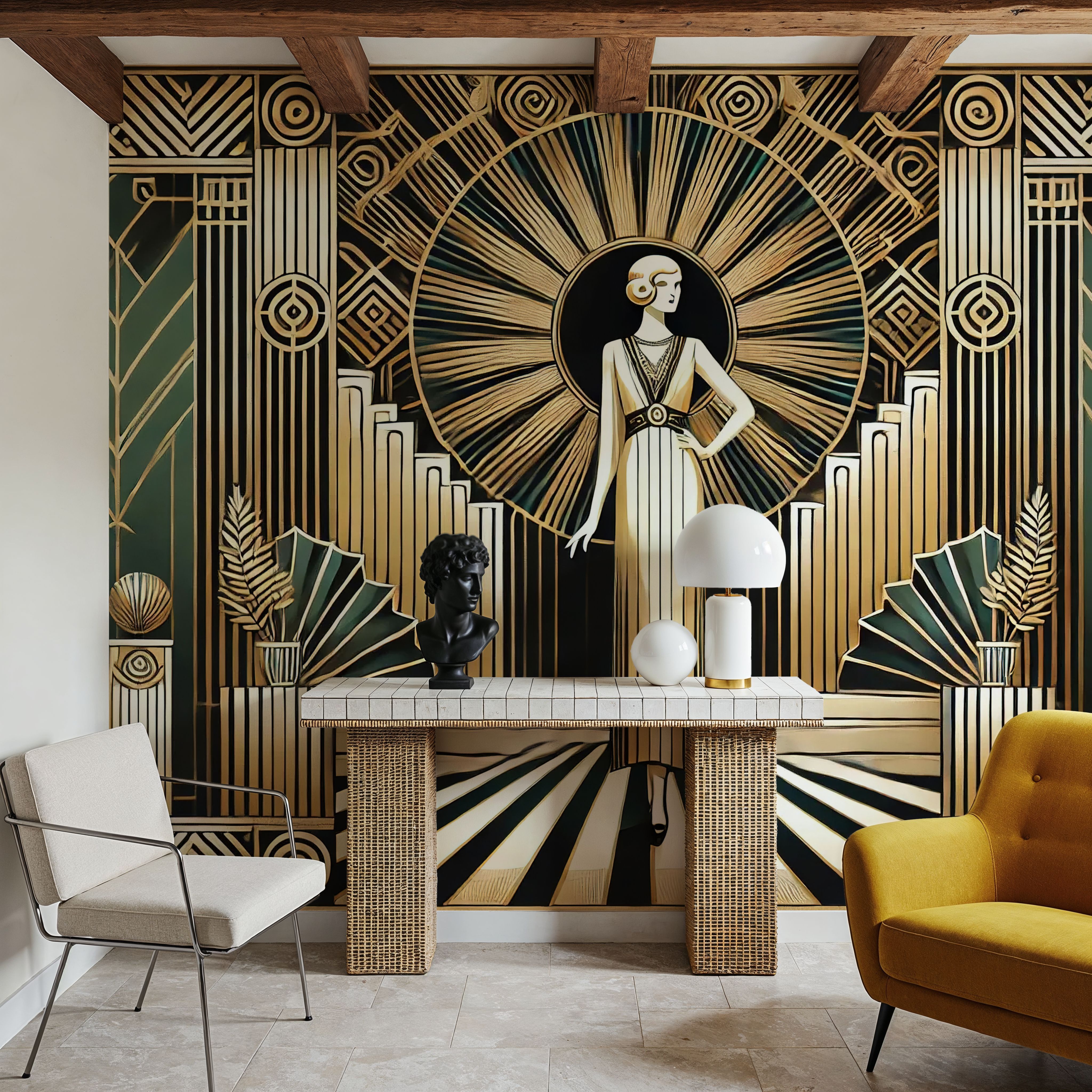 Golden Twenties Flair in Art Deco