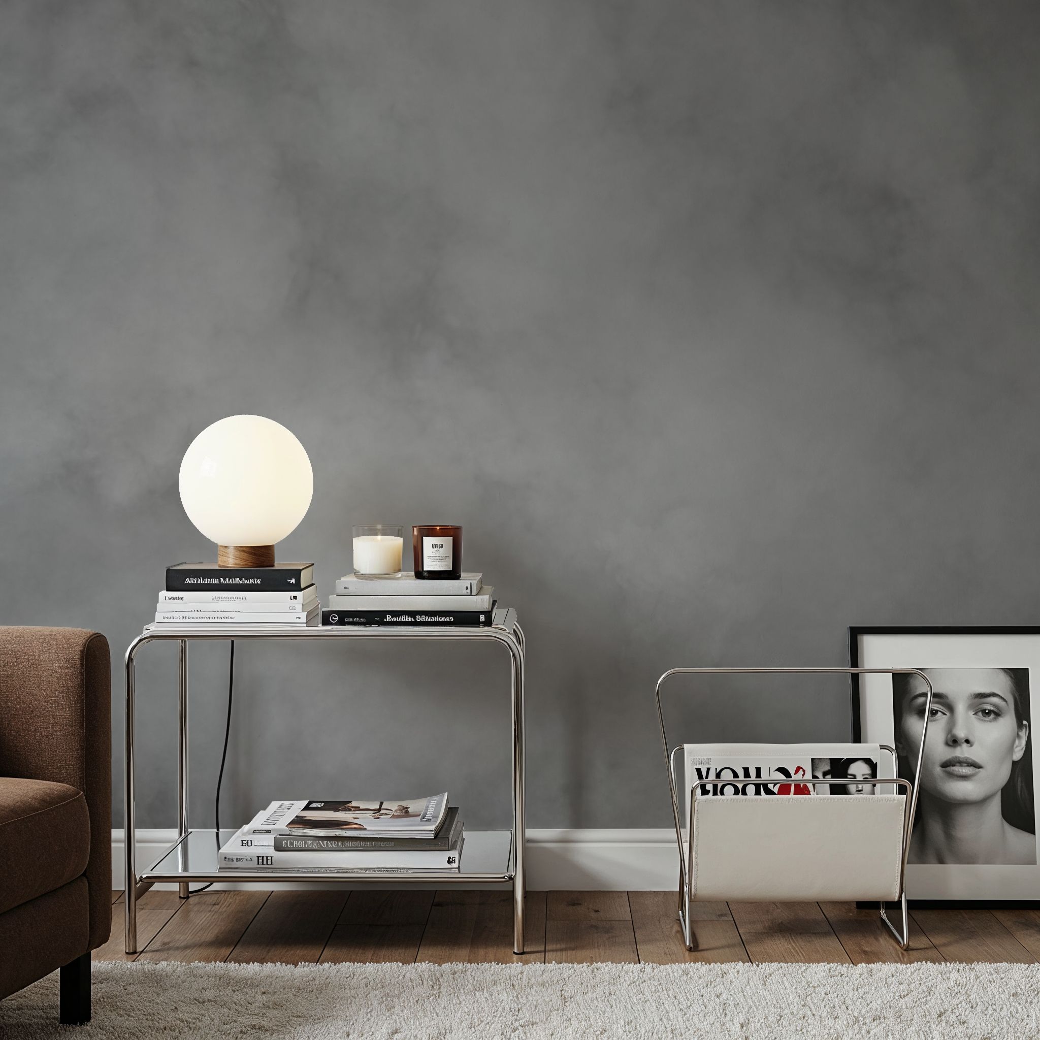 Wall Mural - Soft Fog, Grey - Skies Landscapes mural wallpaper - Offices - Wallism US - Premium, Textured or Peel & Stick