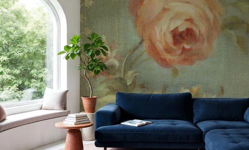 Rose on Sage