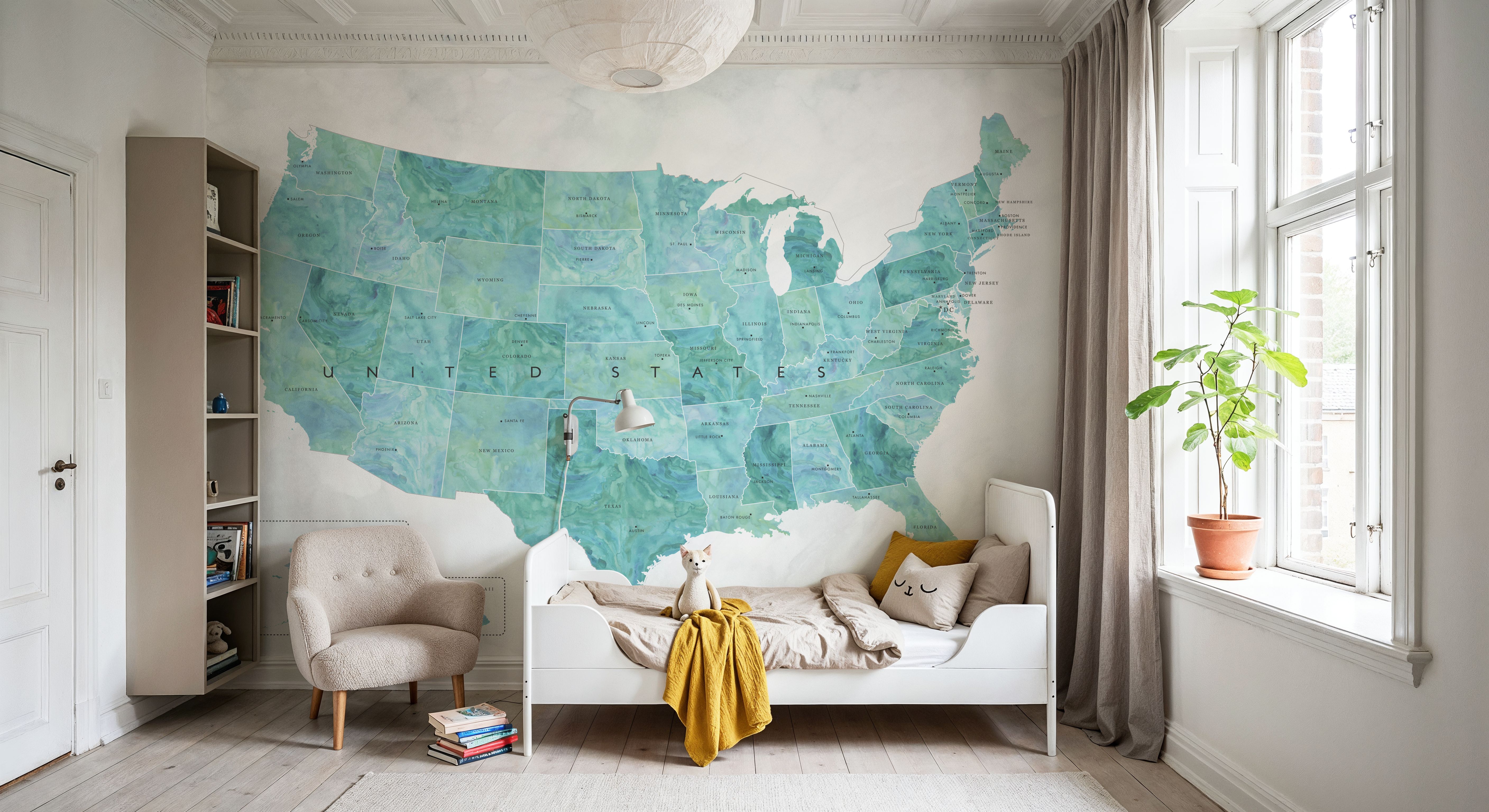 US State Map - Lia Wash