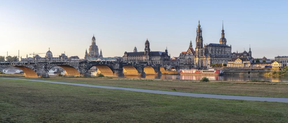 Golden Bridge Reflection