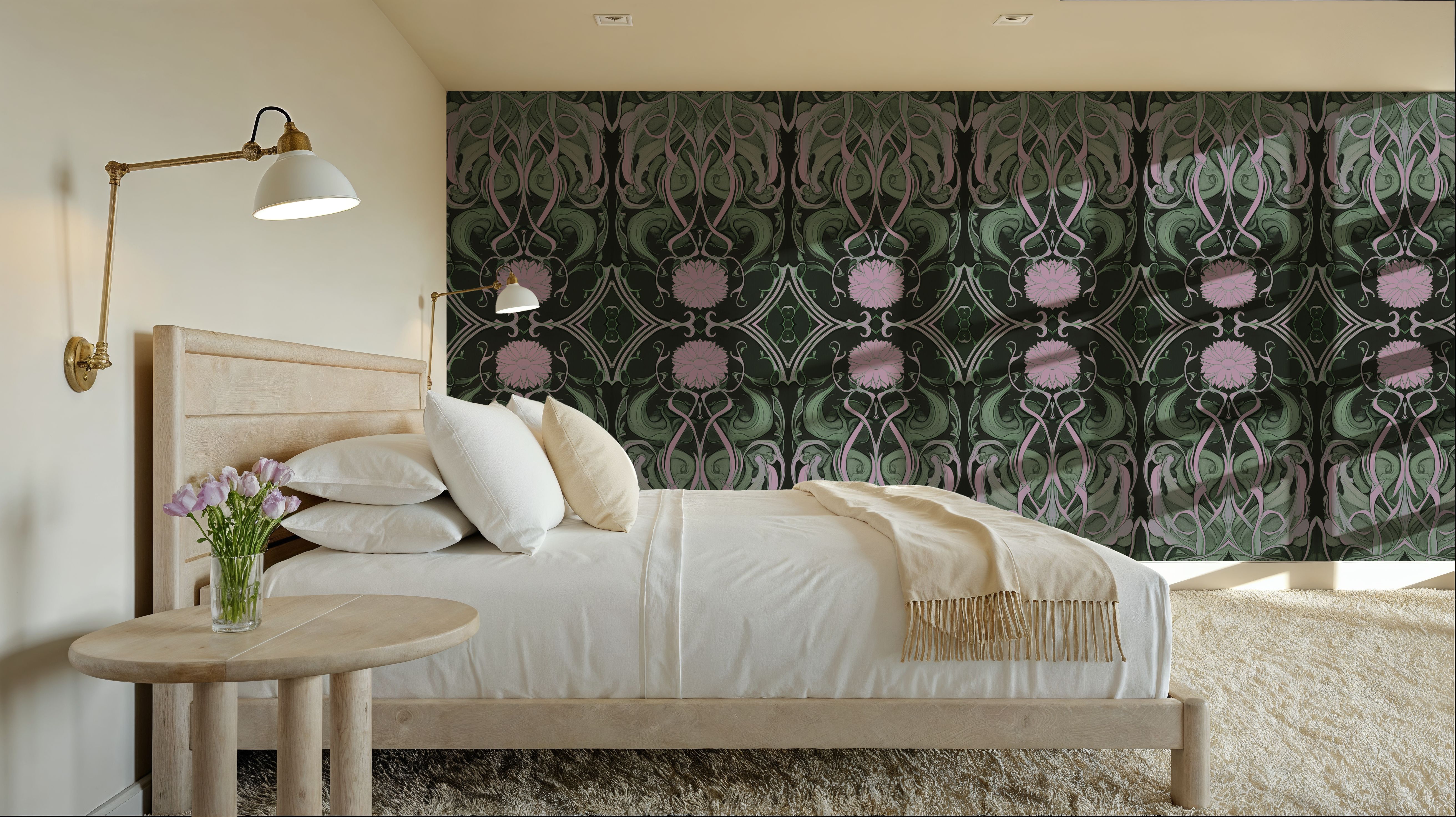 Art Noveau III Green