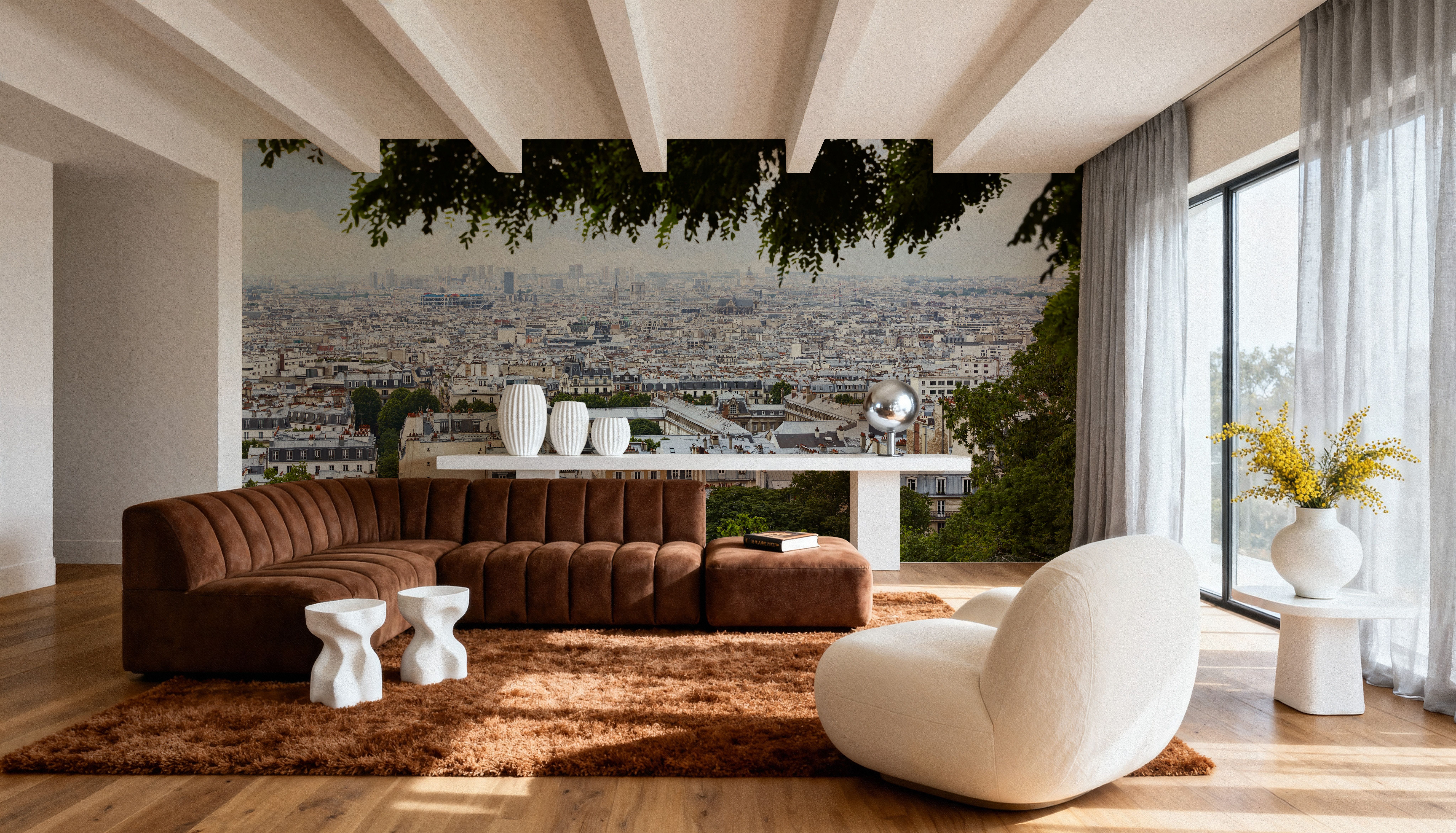 Paris Skyline From Montmartre