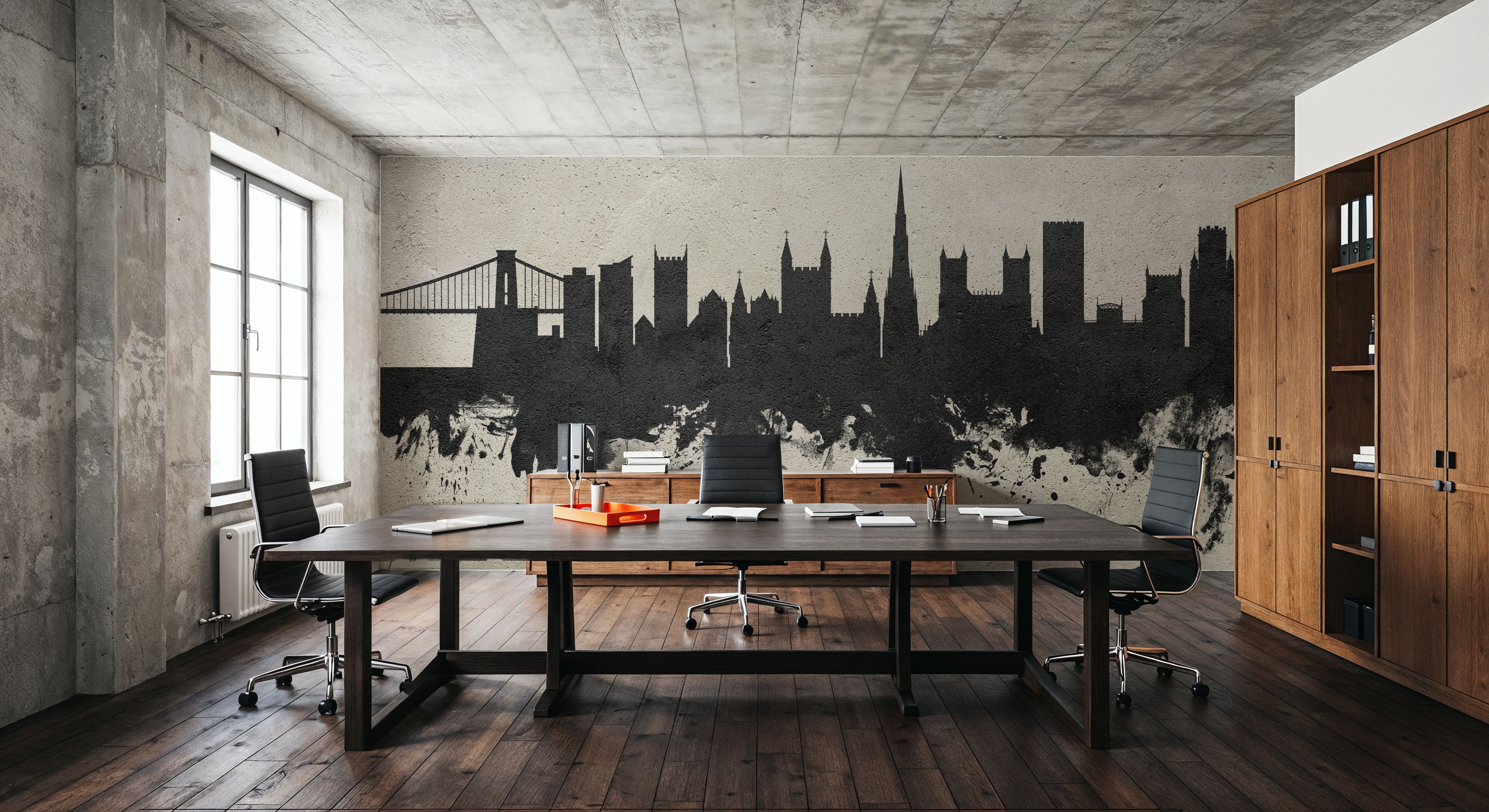 Bristol England Skyline Concrete