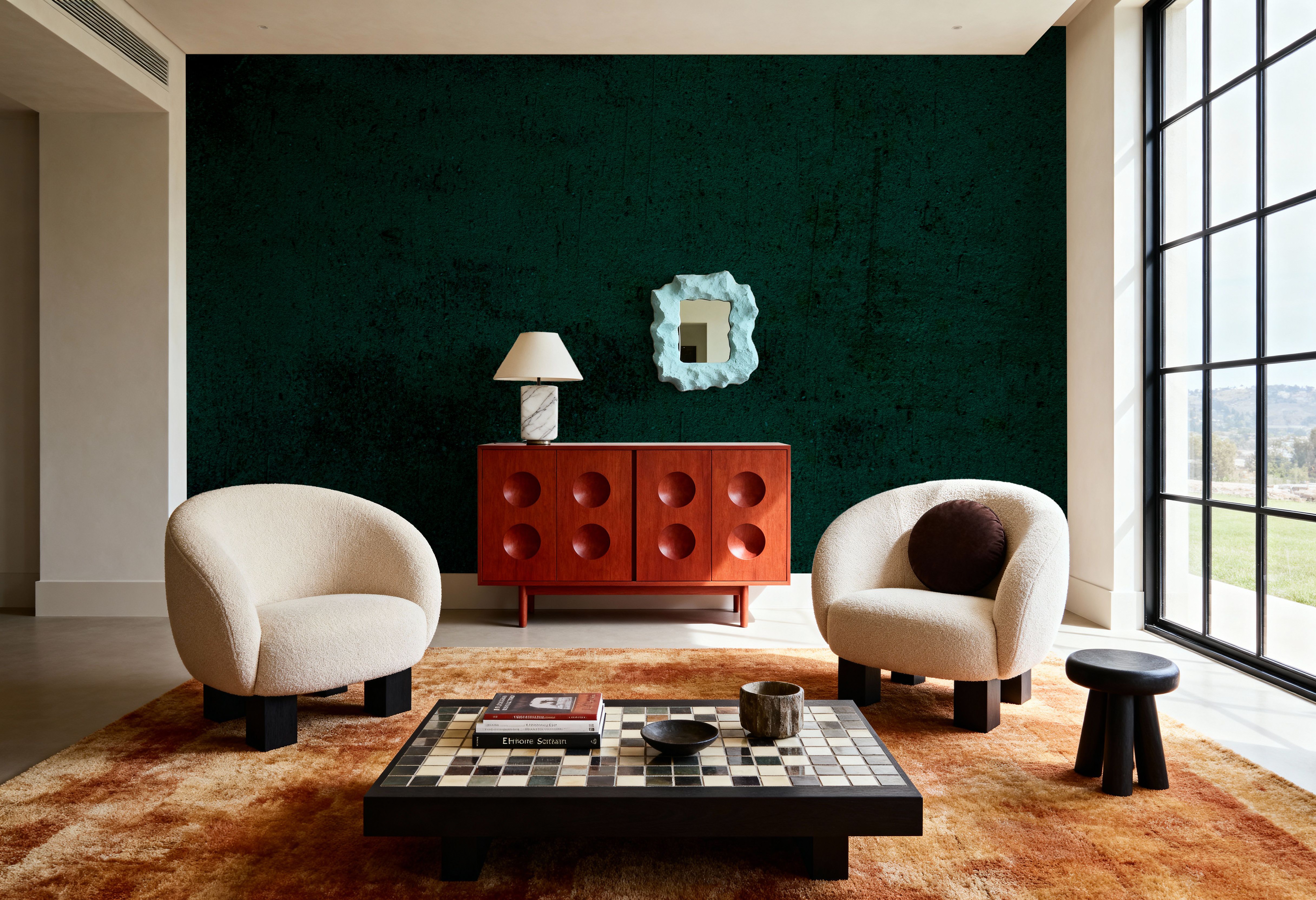 Teal Textures, Carte da parati