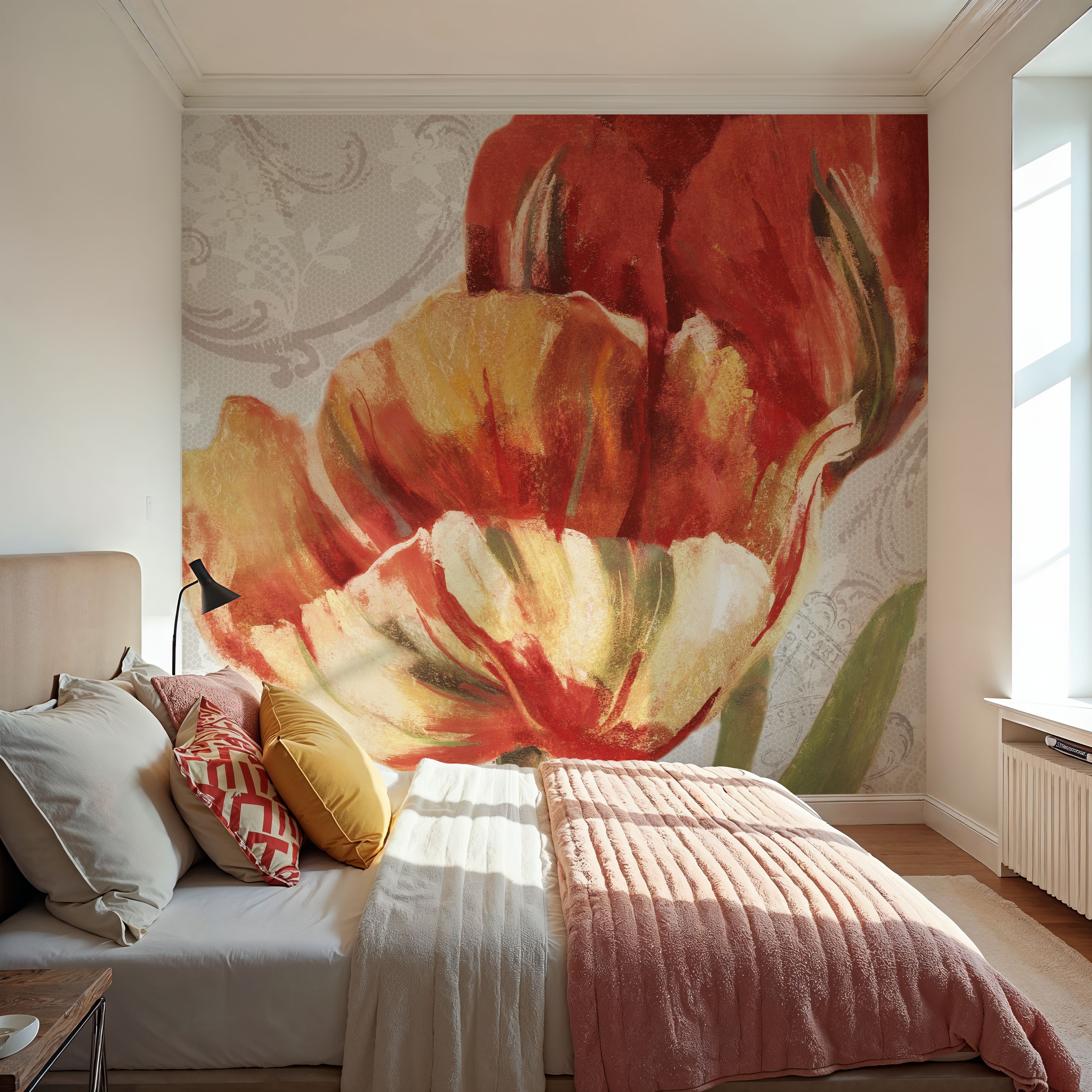 Spring Tulips Red II