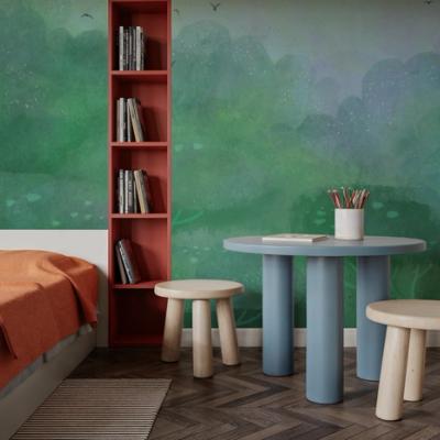 Dreamy Landscape, Powder Blue