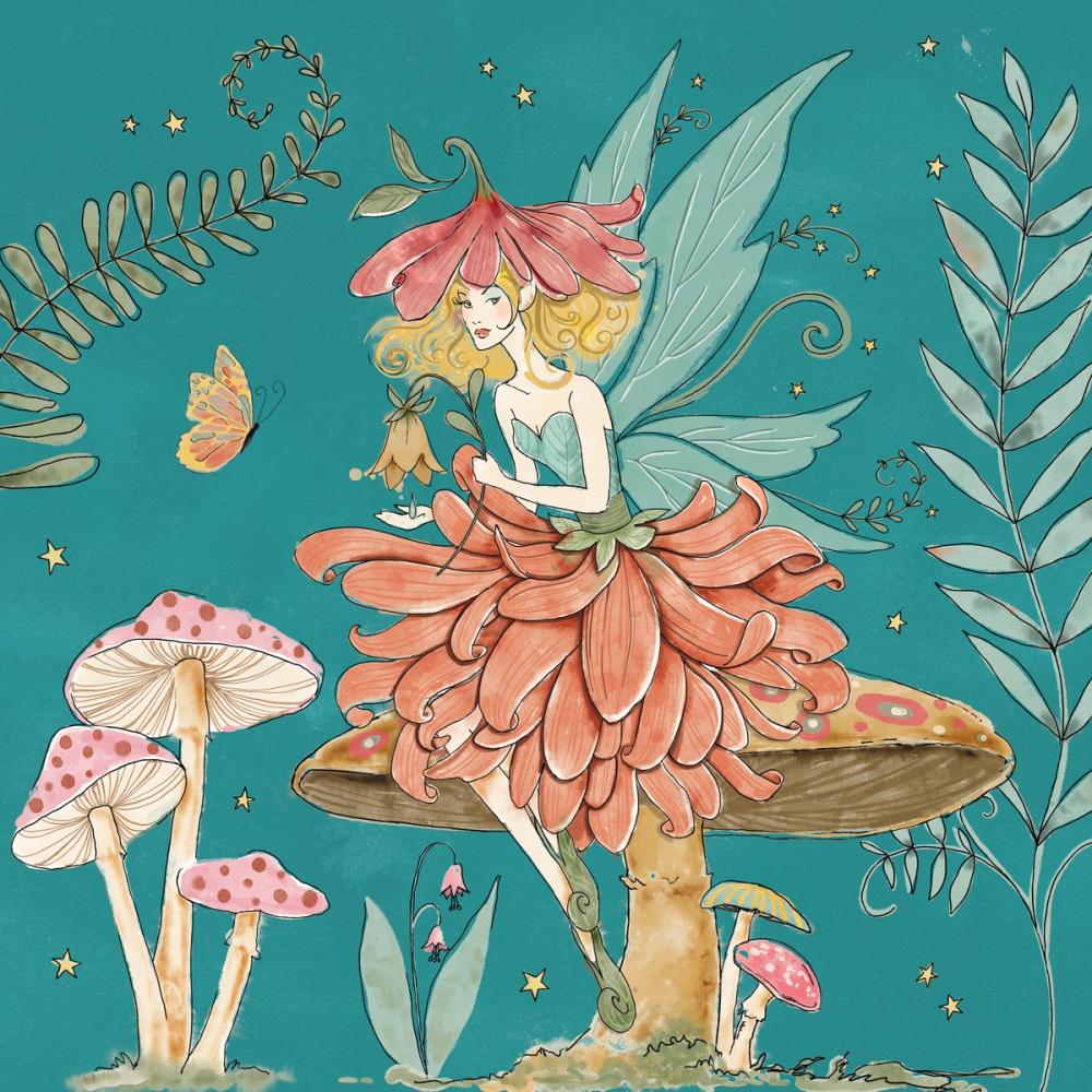 Garden Fairies IV Blue