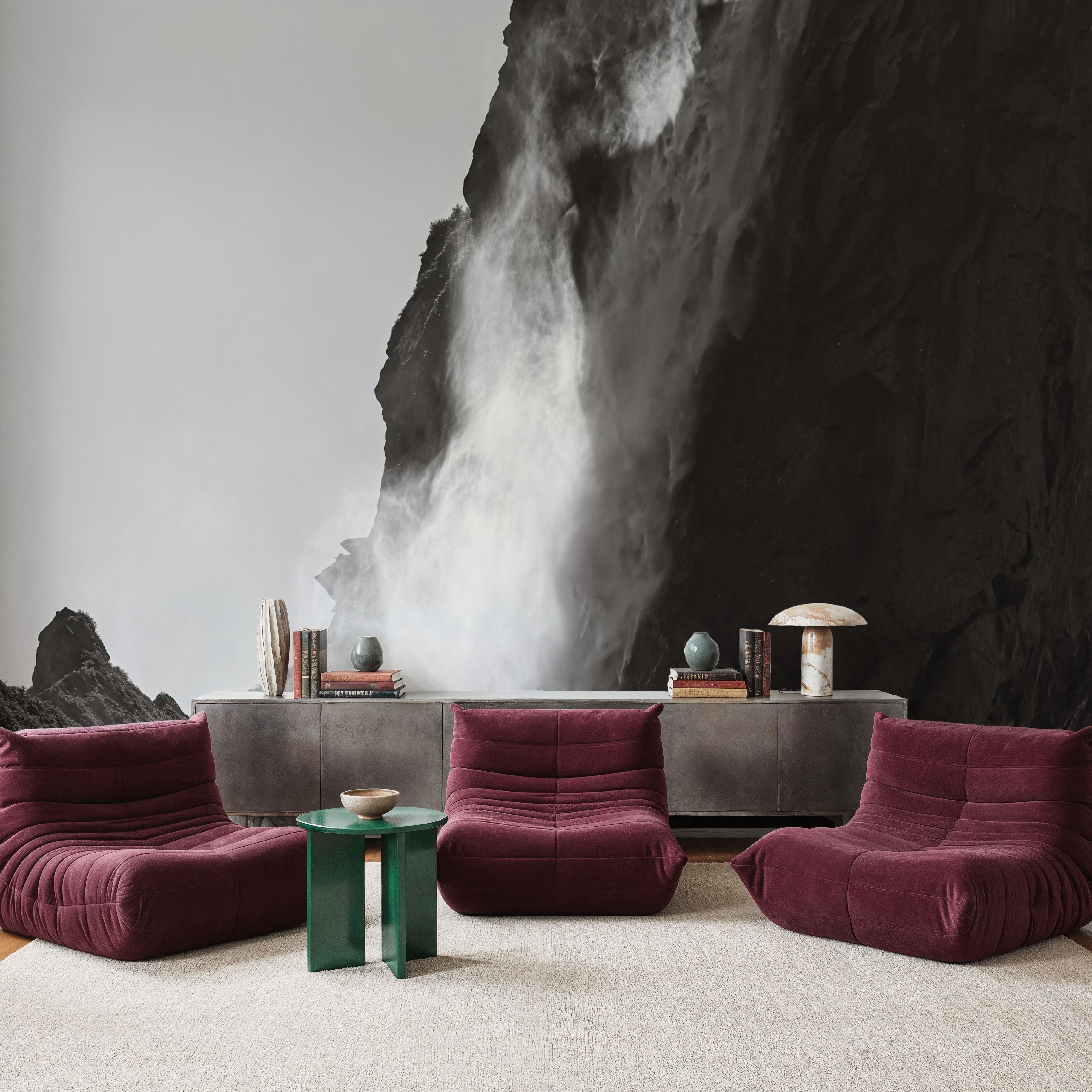 Western Brook Pond Waterfall