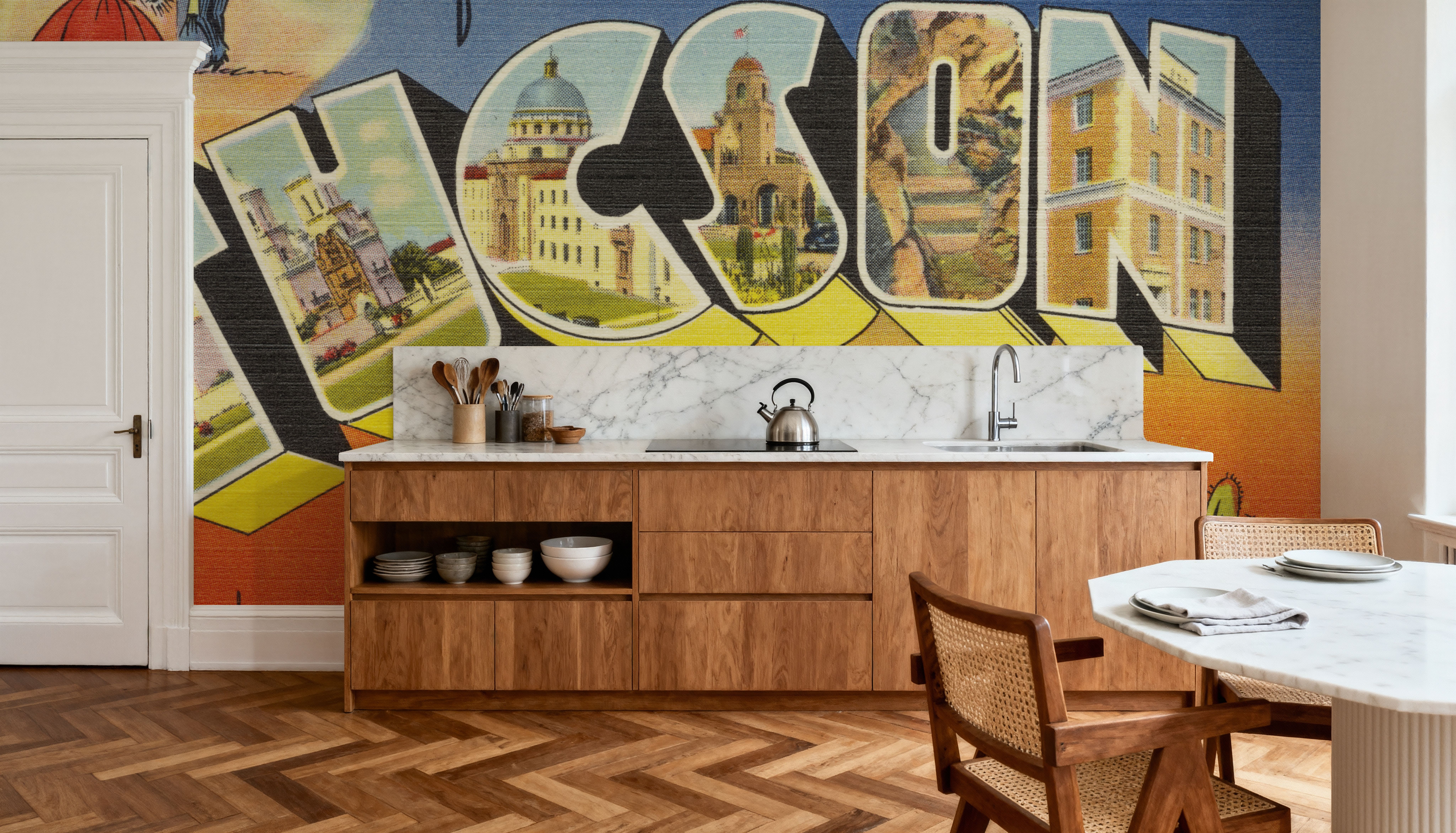 Greetings from Tucson - Screenprint Postcard