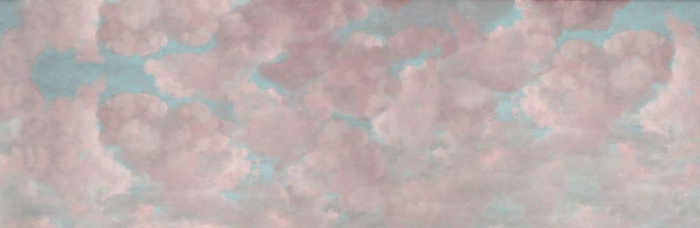 Painted Dreamy Clouds, Pink