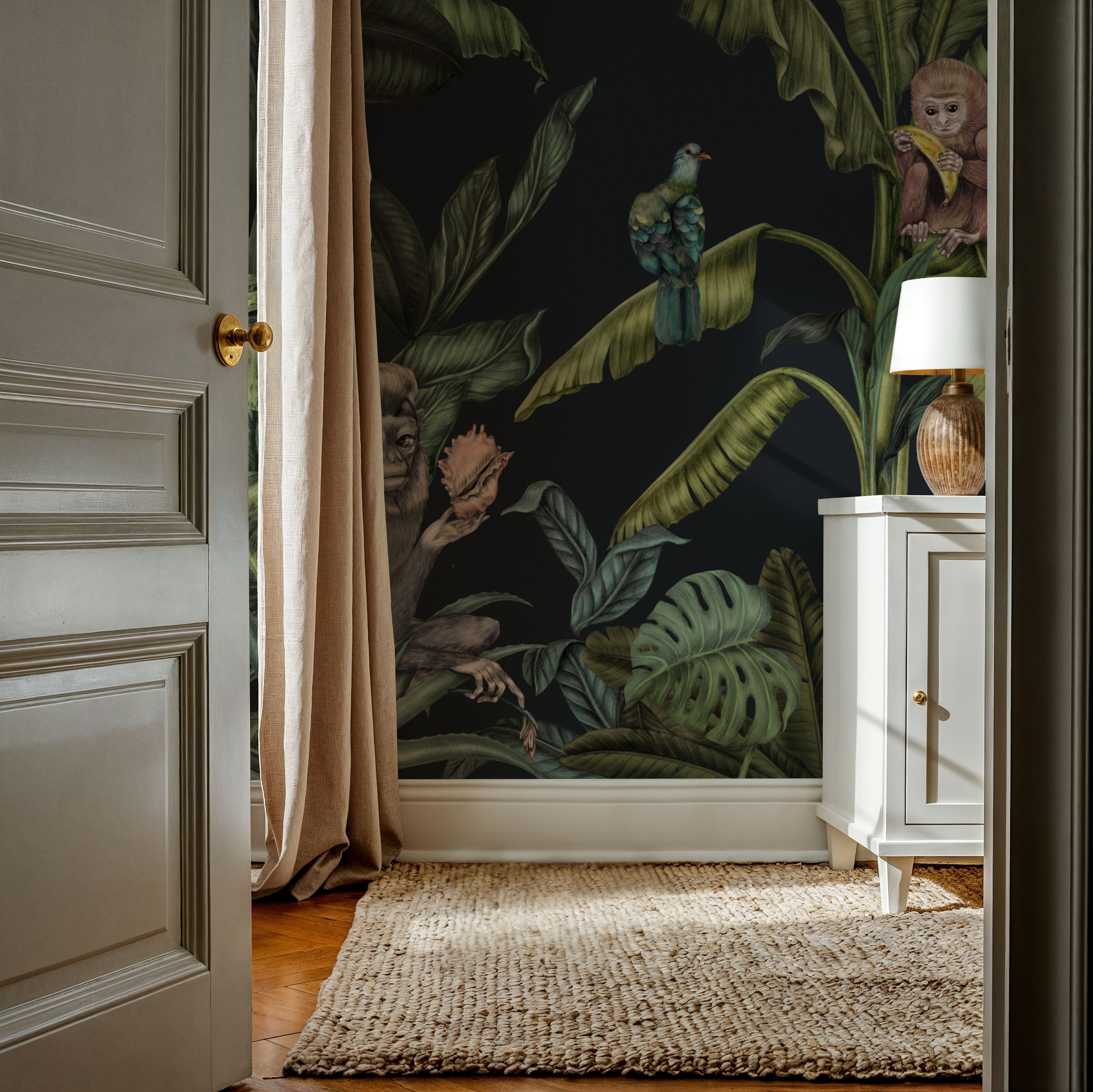 Monkeys With Birds, Dark