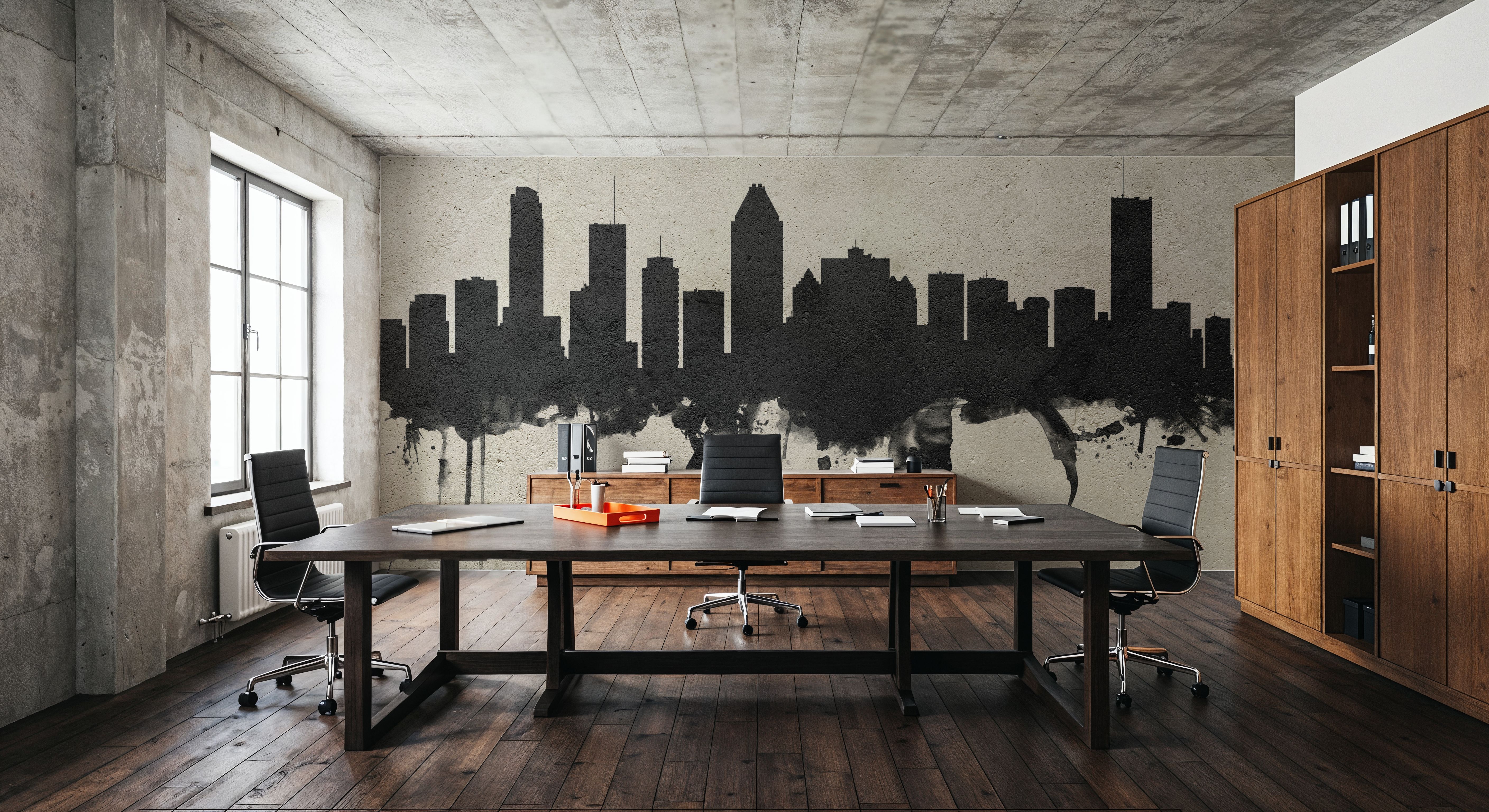 Montreal Canada Skyline Concrete