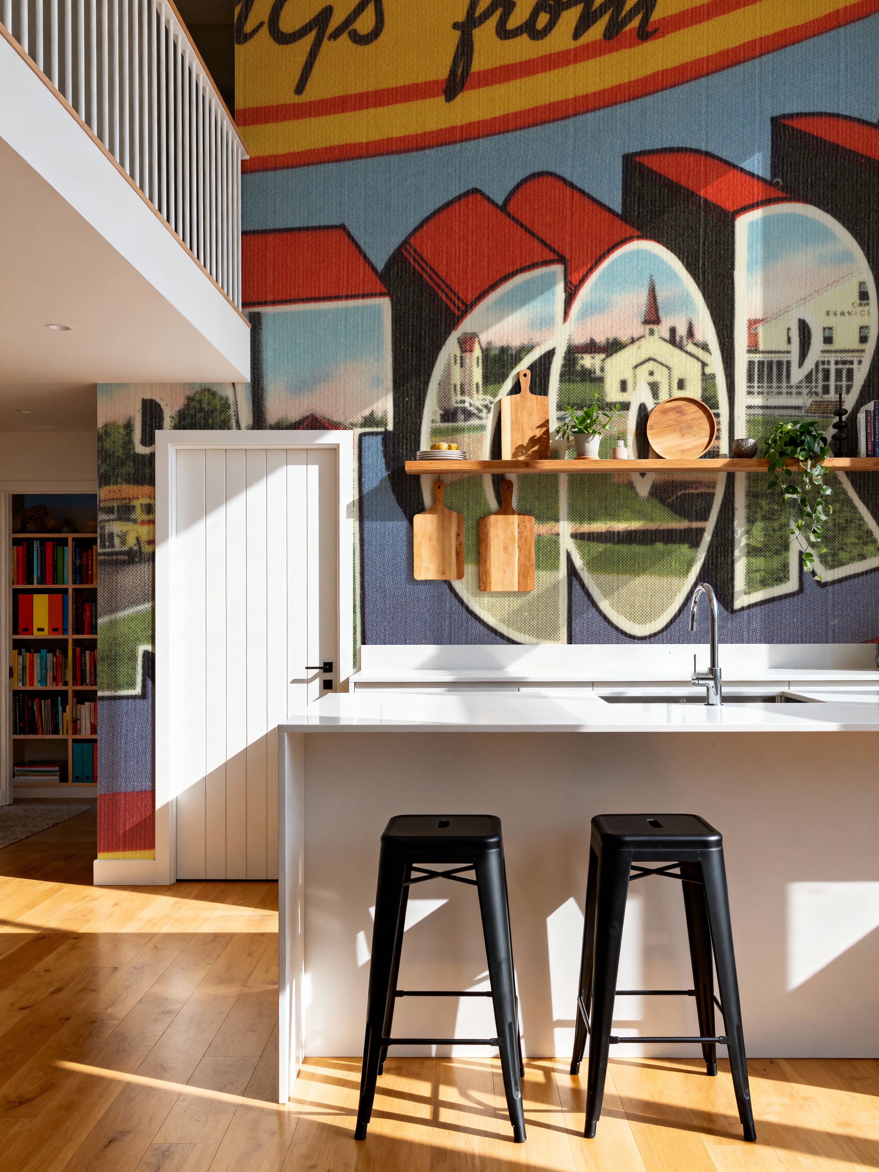 Greetings from Fort Gordon - Screenprint Postcard