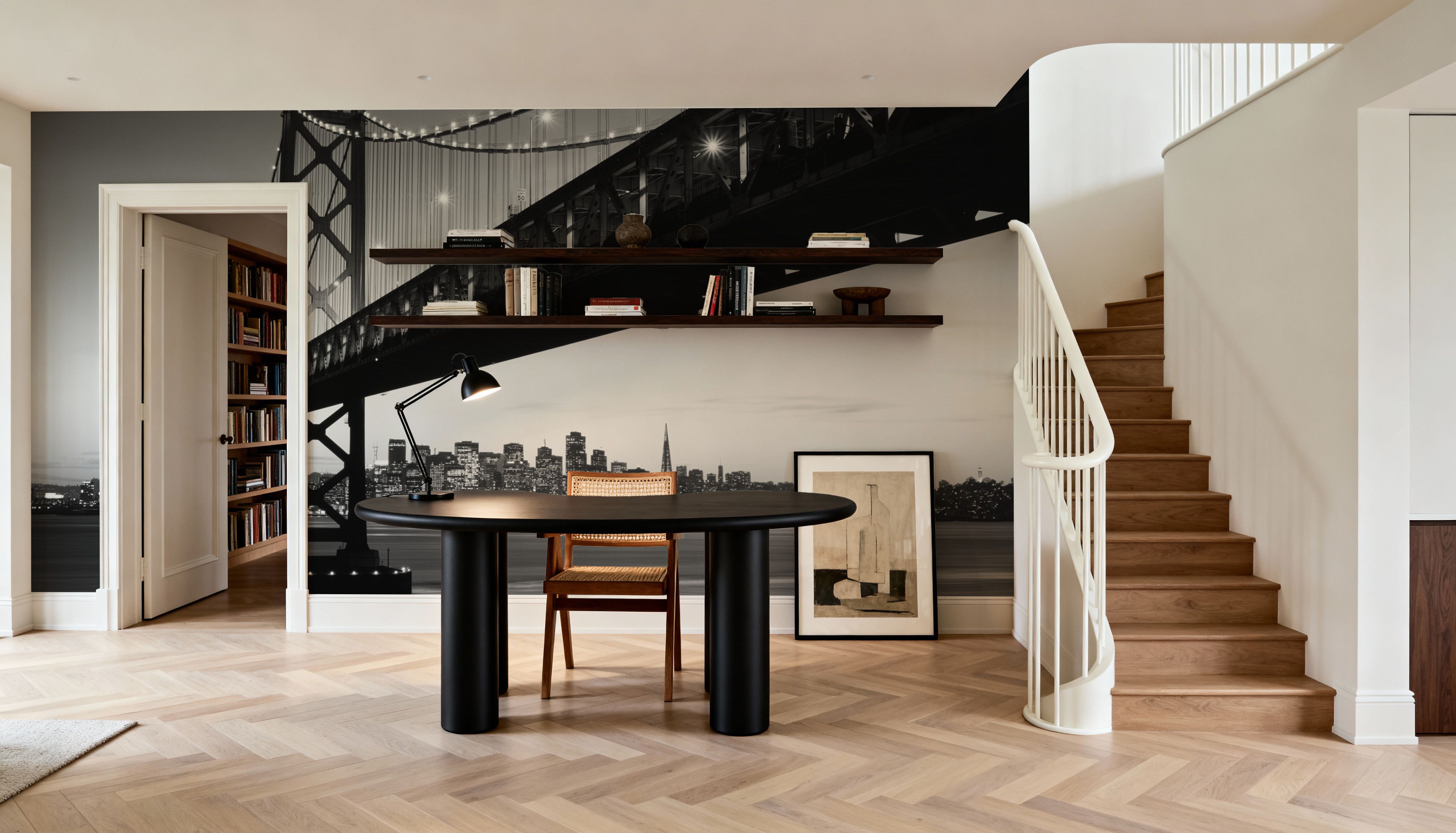 Urban Crossing Black & White