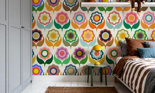 70's Fun Flowers, Multi