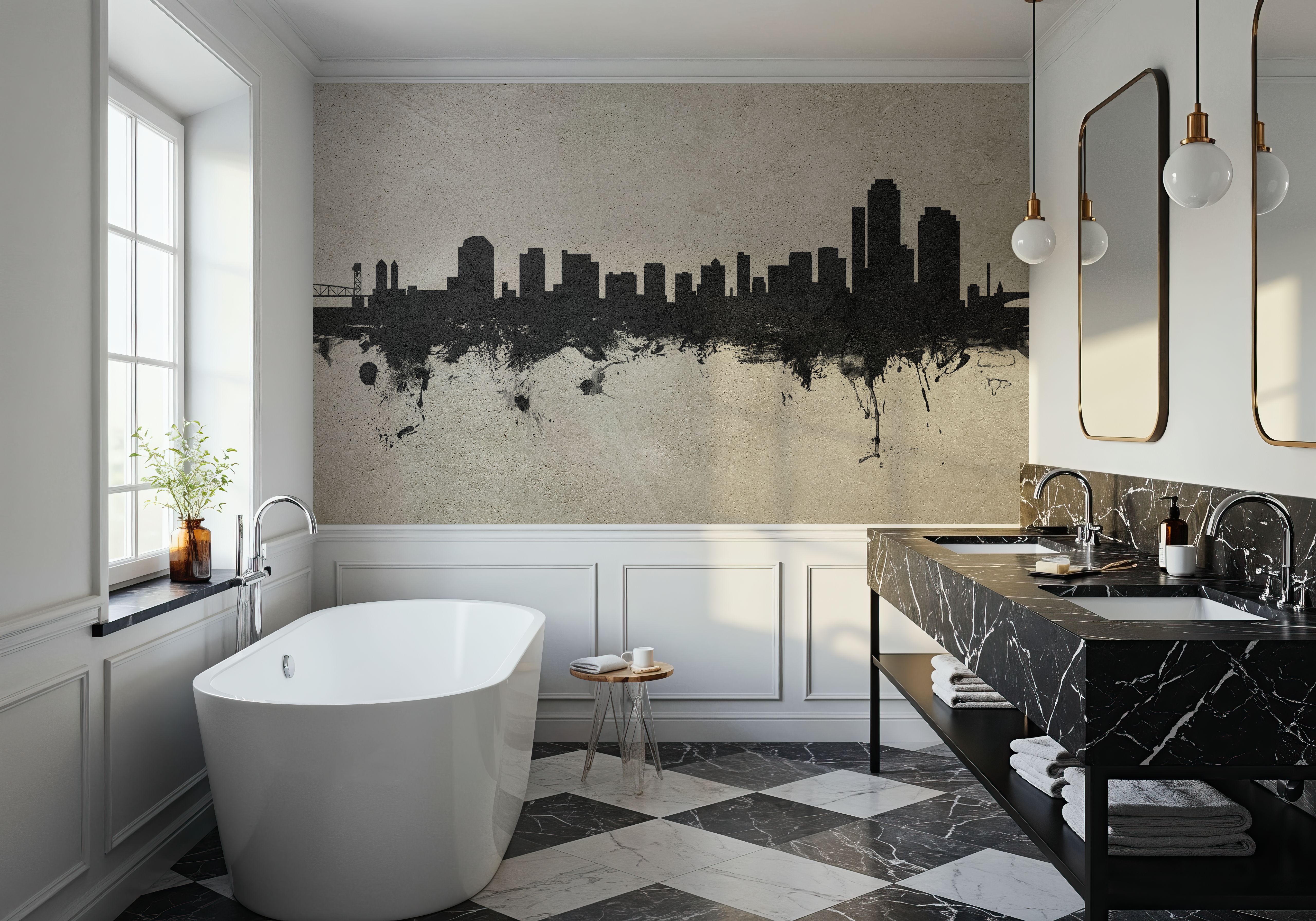 Wilmington Delaware Skyline Concrete