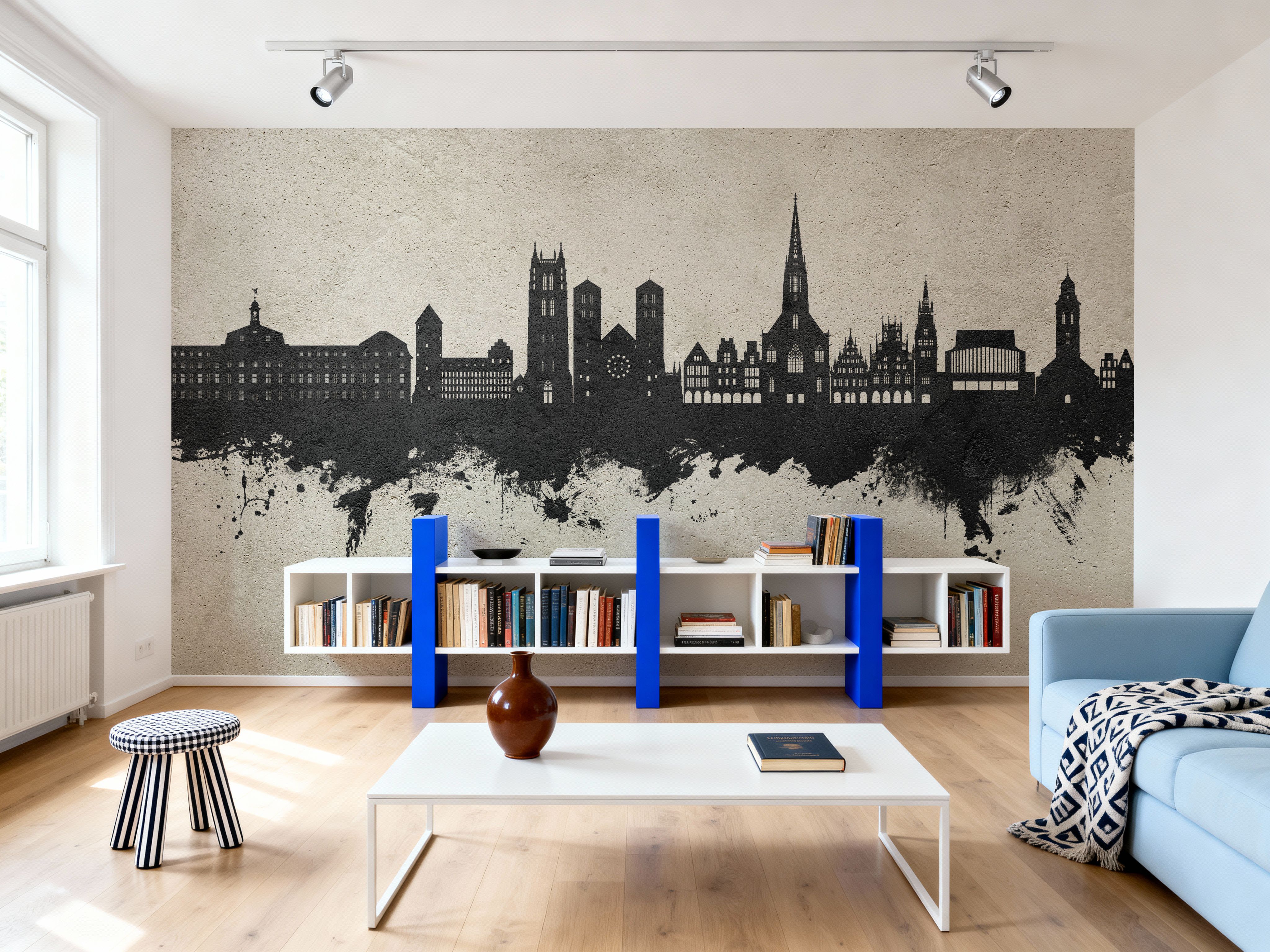 Münster Germany Skyline Concrete