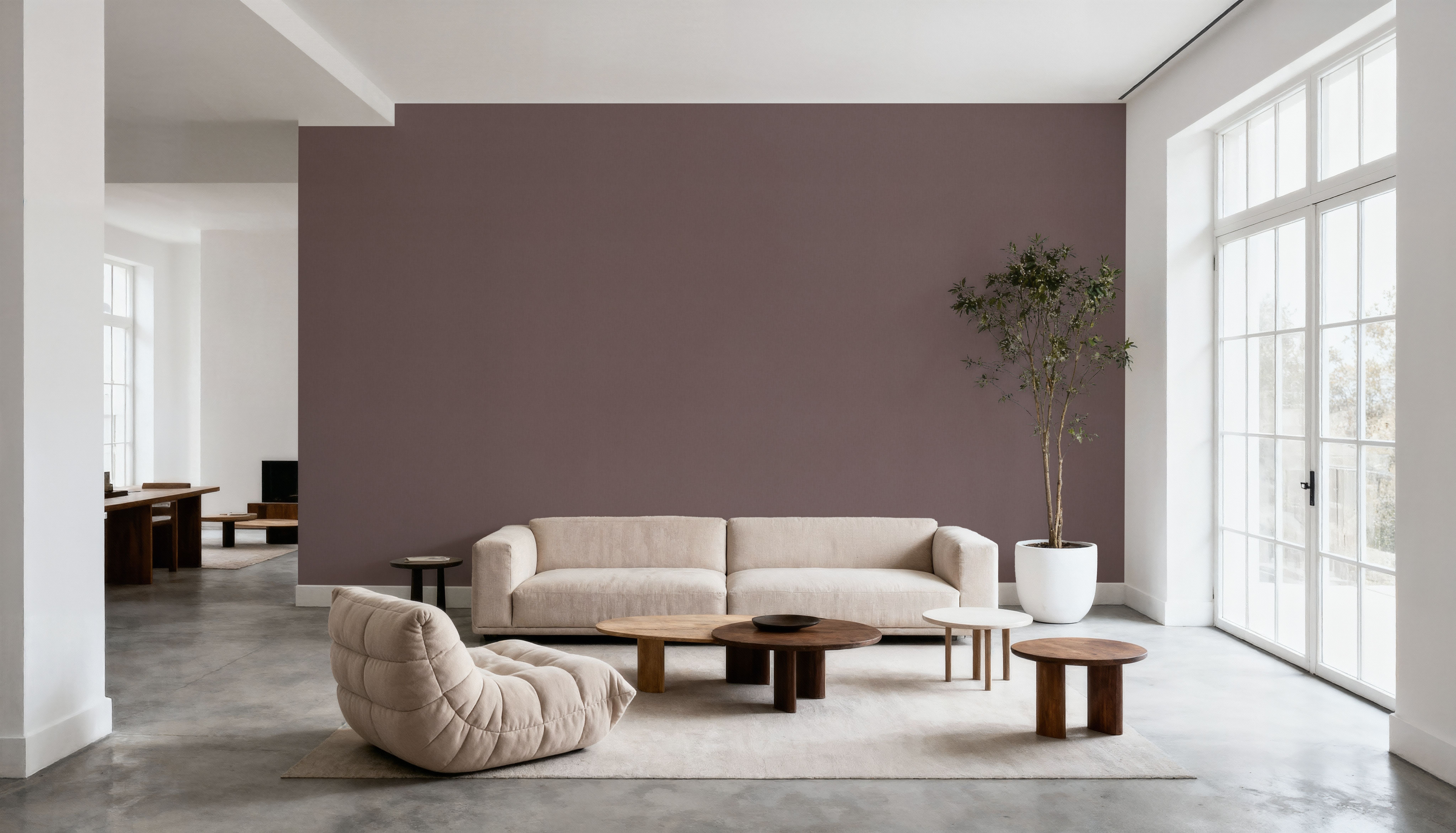 Linen Mist Murky Collection, Dusty Pink