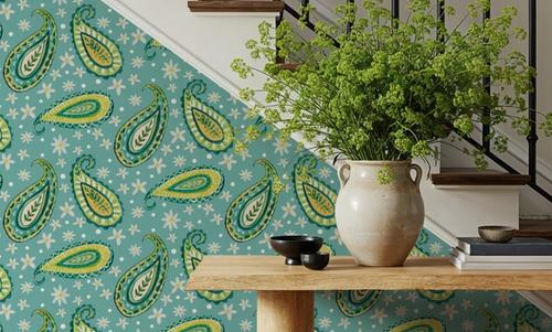 Mellow Paisley Blue