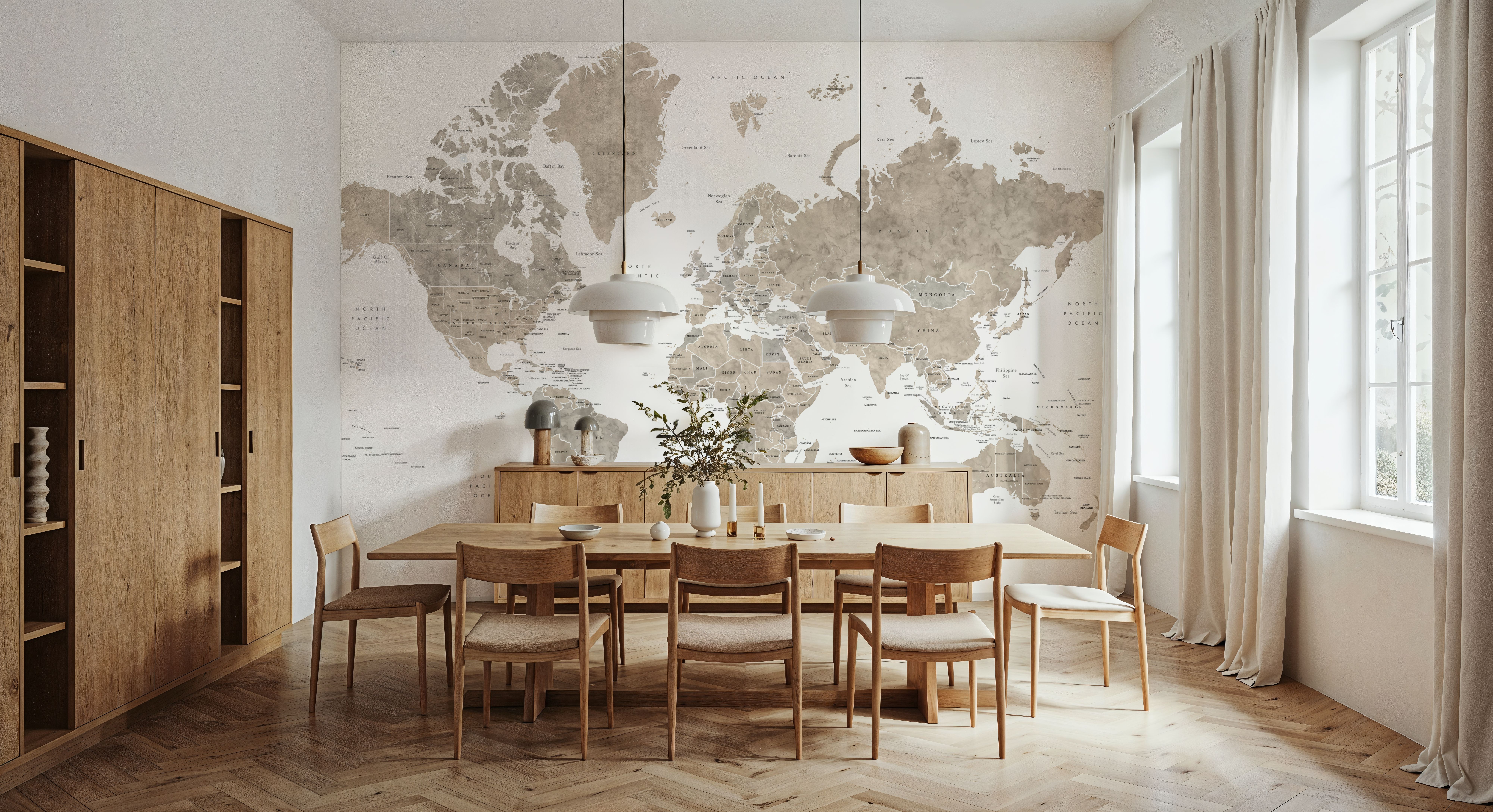 World Map - Abey