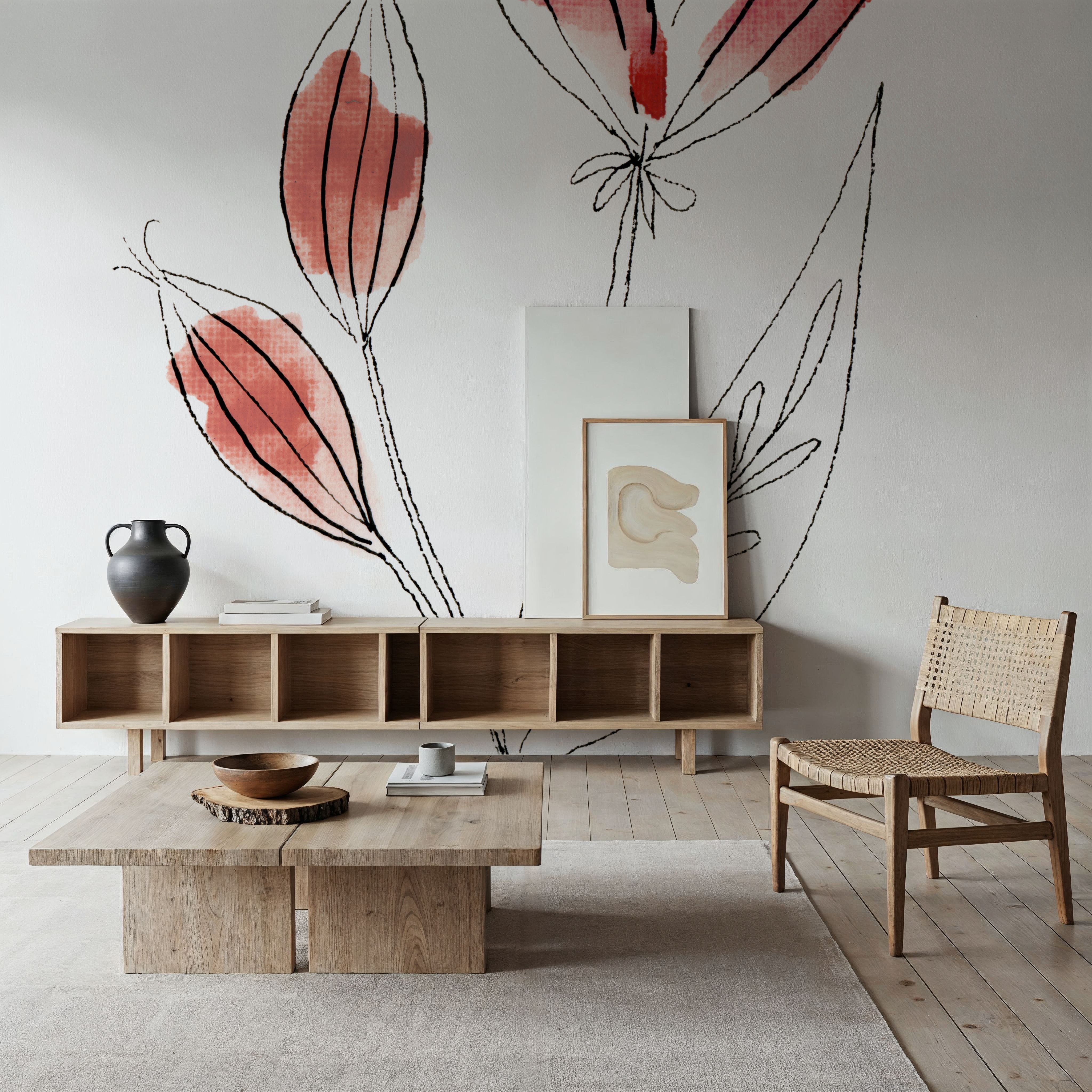 Line Flower I