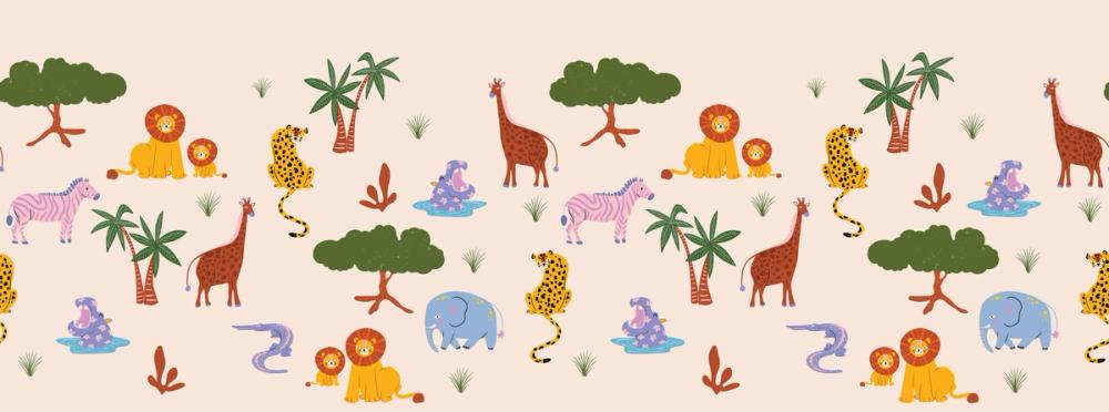 Funky Safari Mural