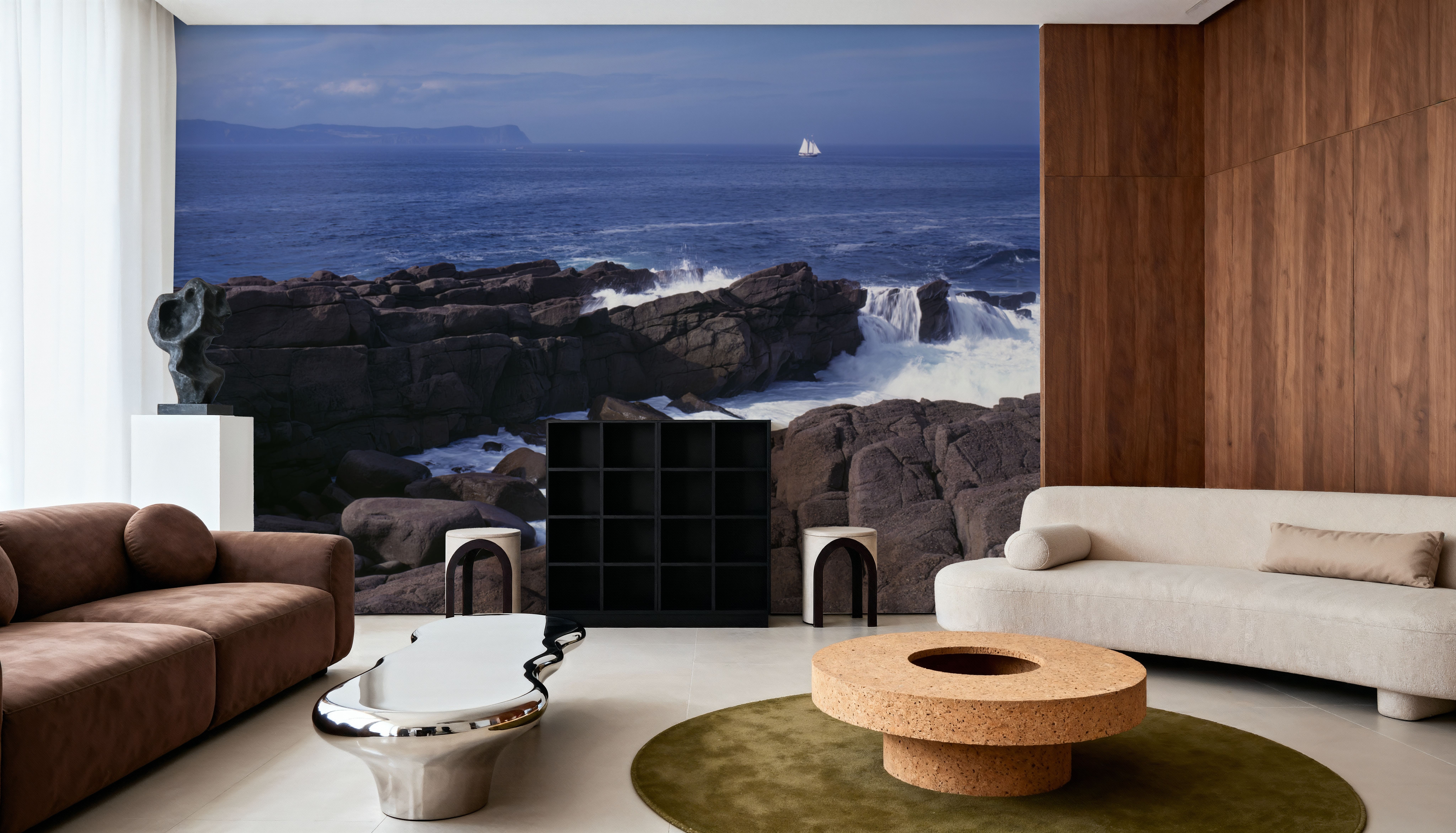 Sailing the Rugged Coast