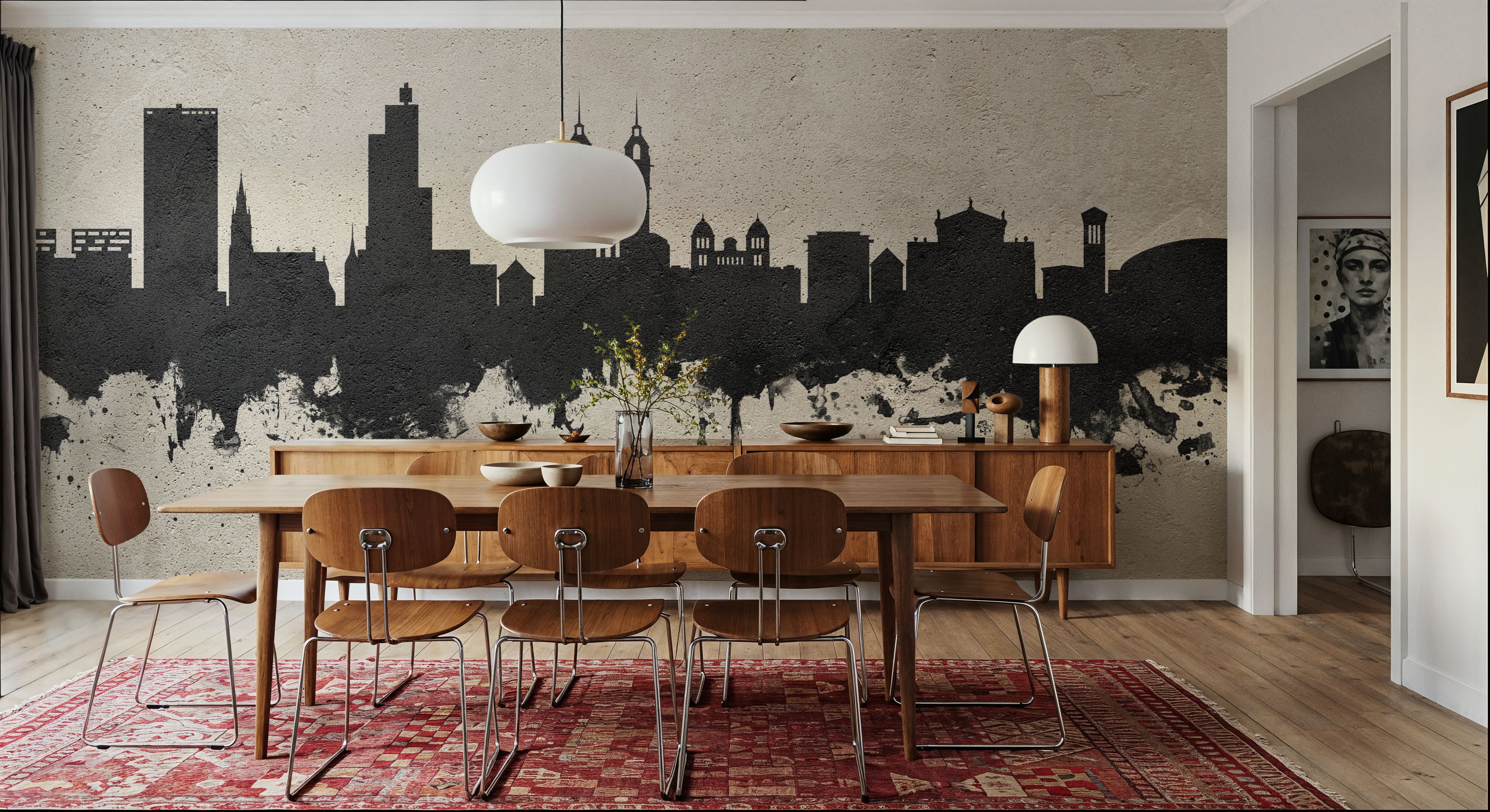 Wintherthur Switzerland Skyline Concrete