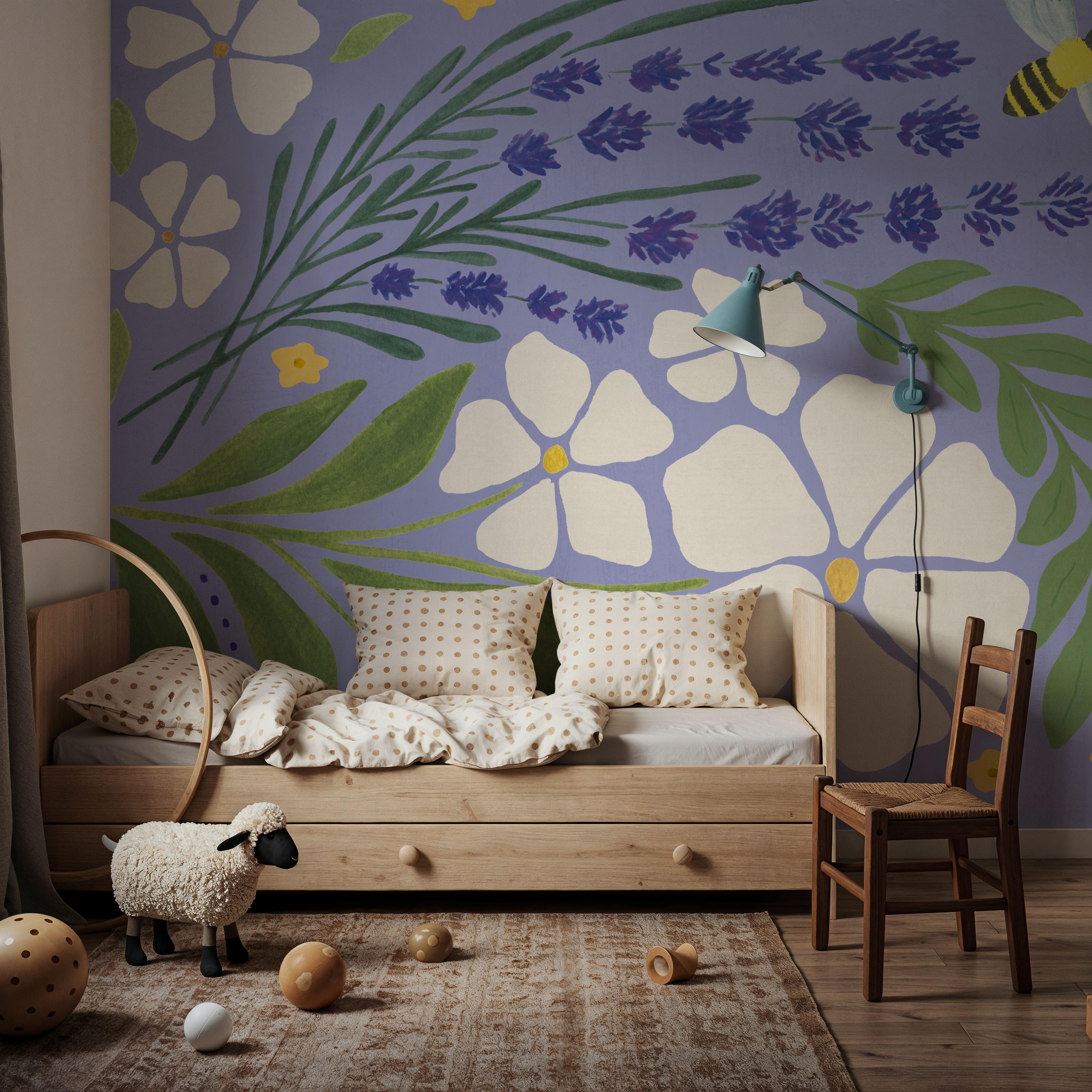 Lavender Garden III Purple