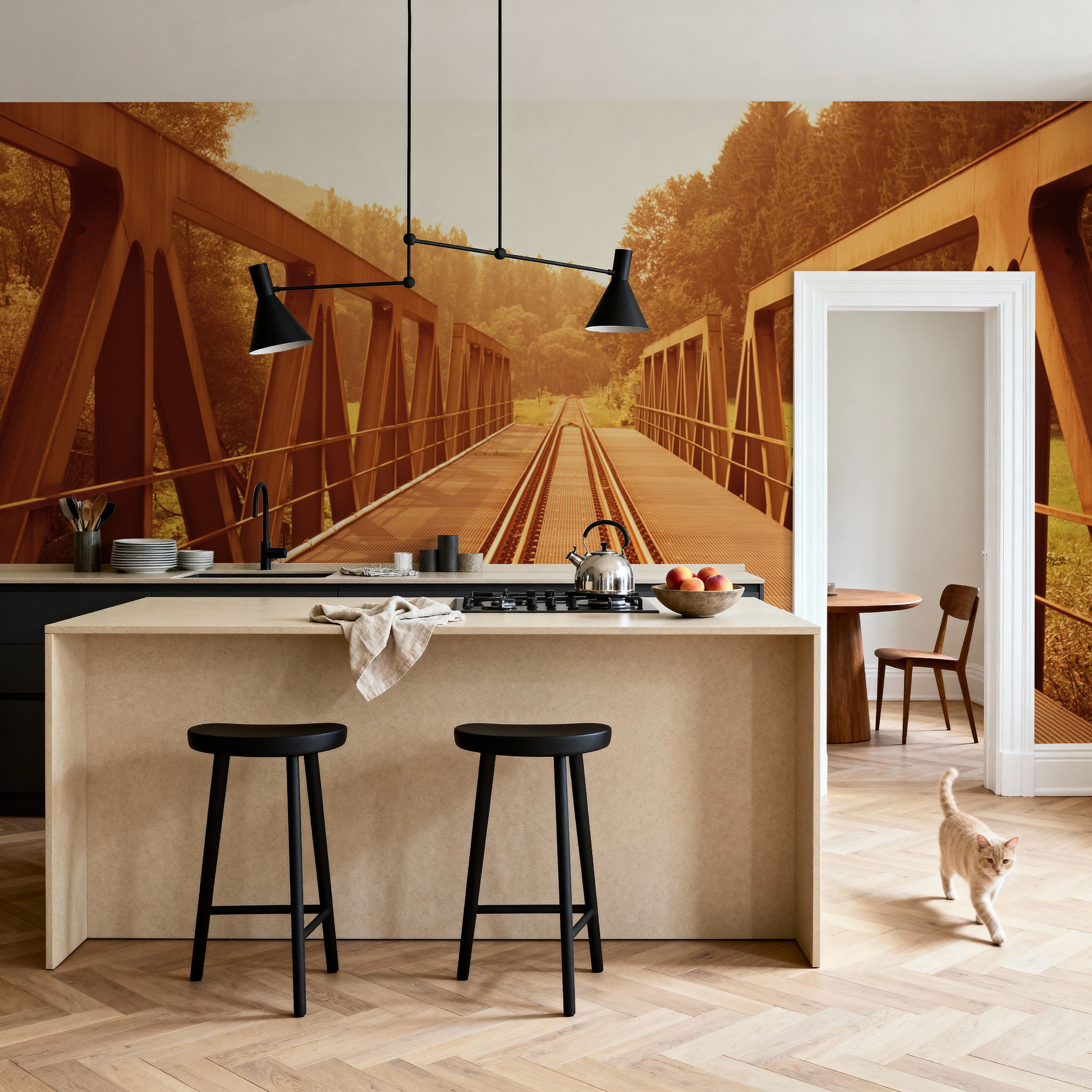 Rustic Railway Bridge
