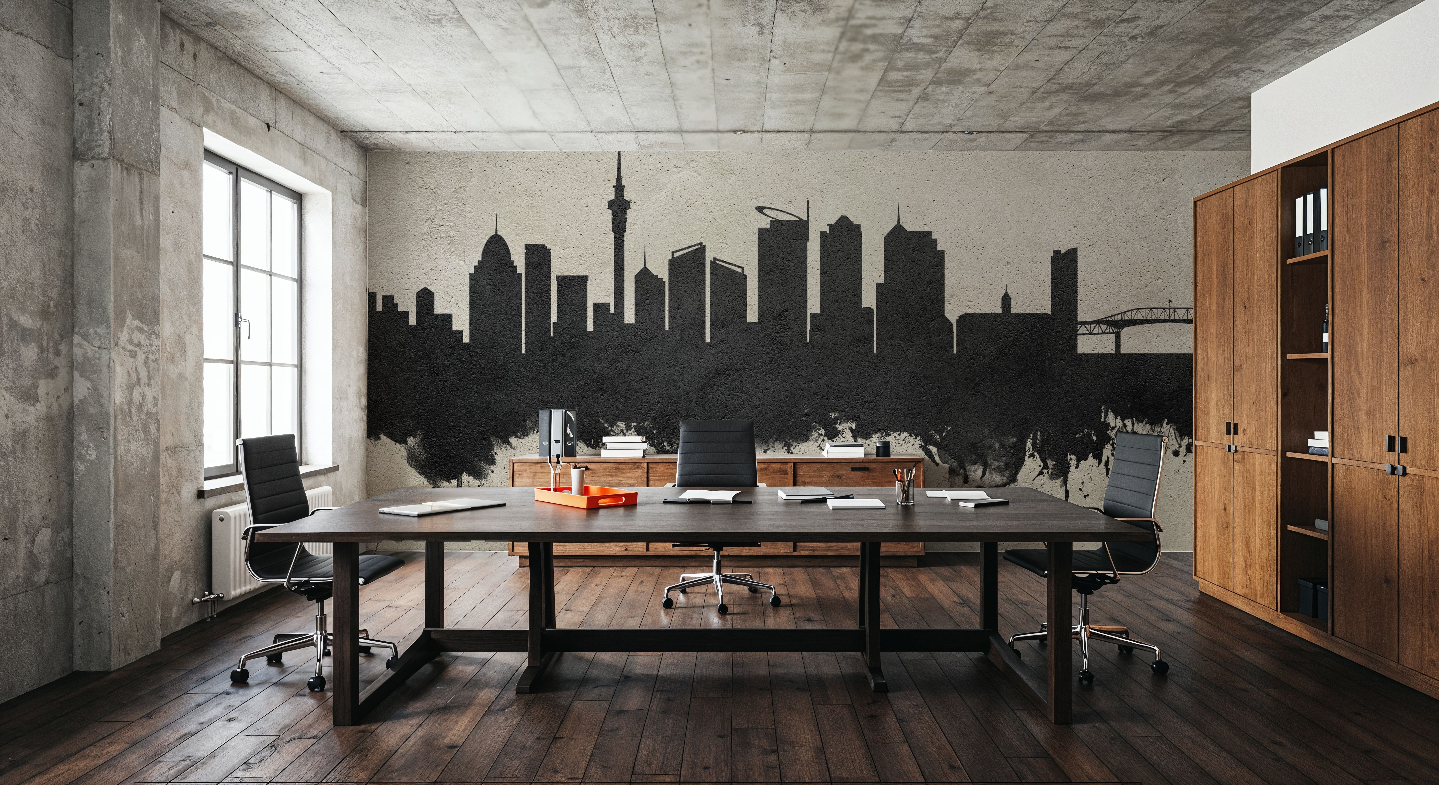 Auckland New Zeeland Skyline Concrete