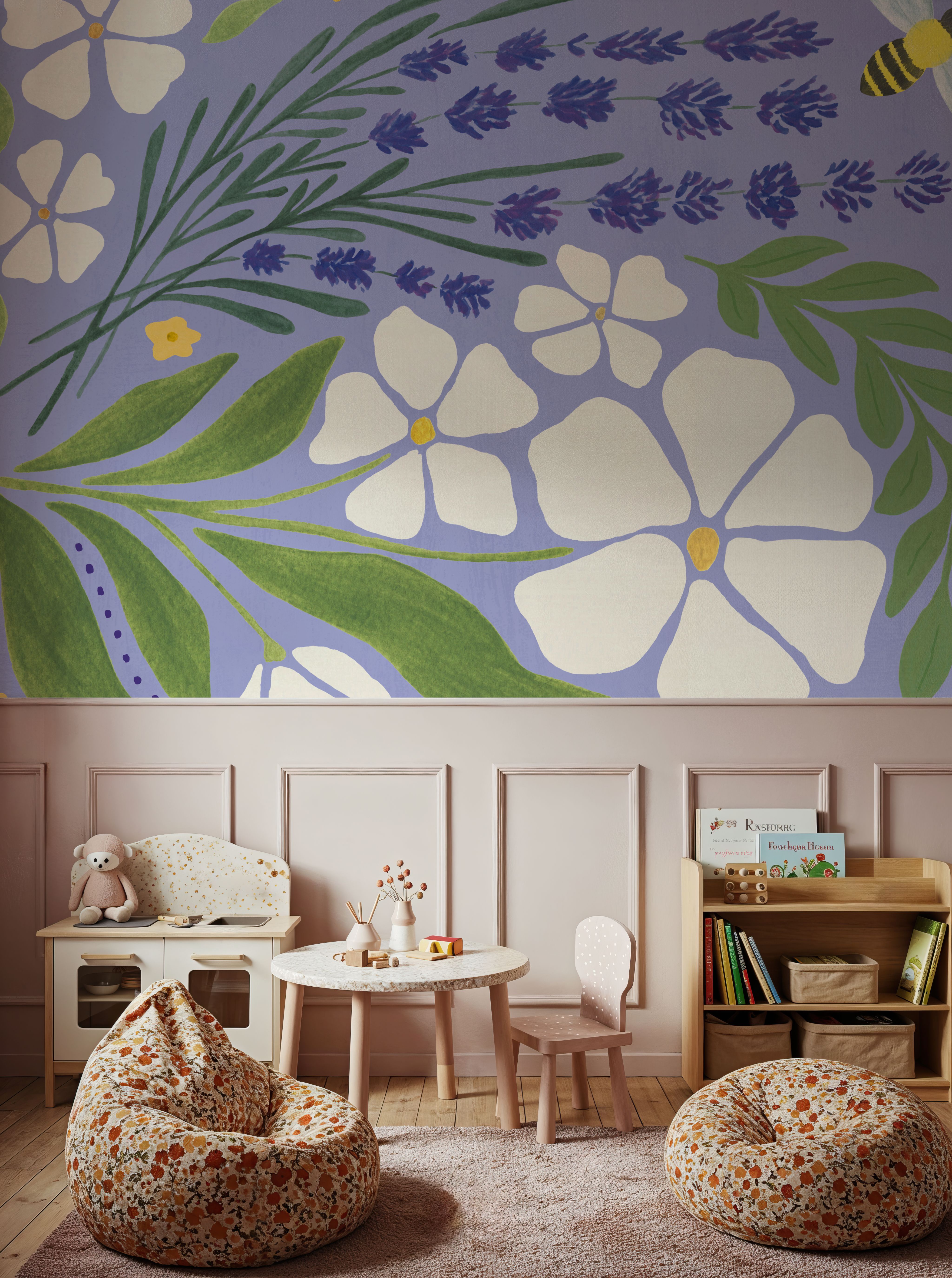 Lavender Garden III Purple