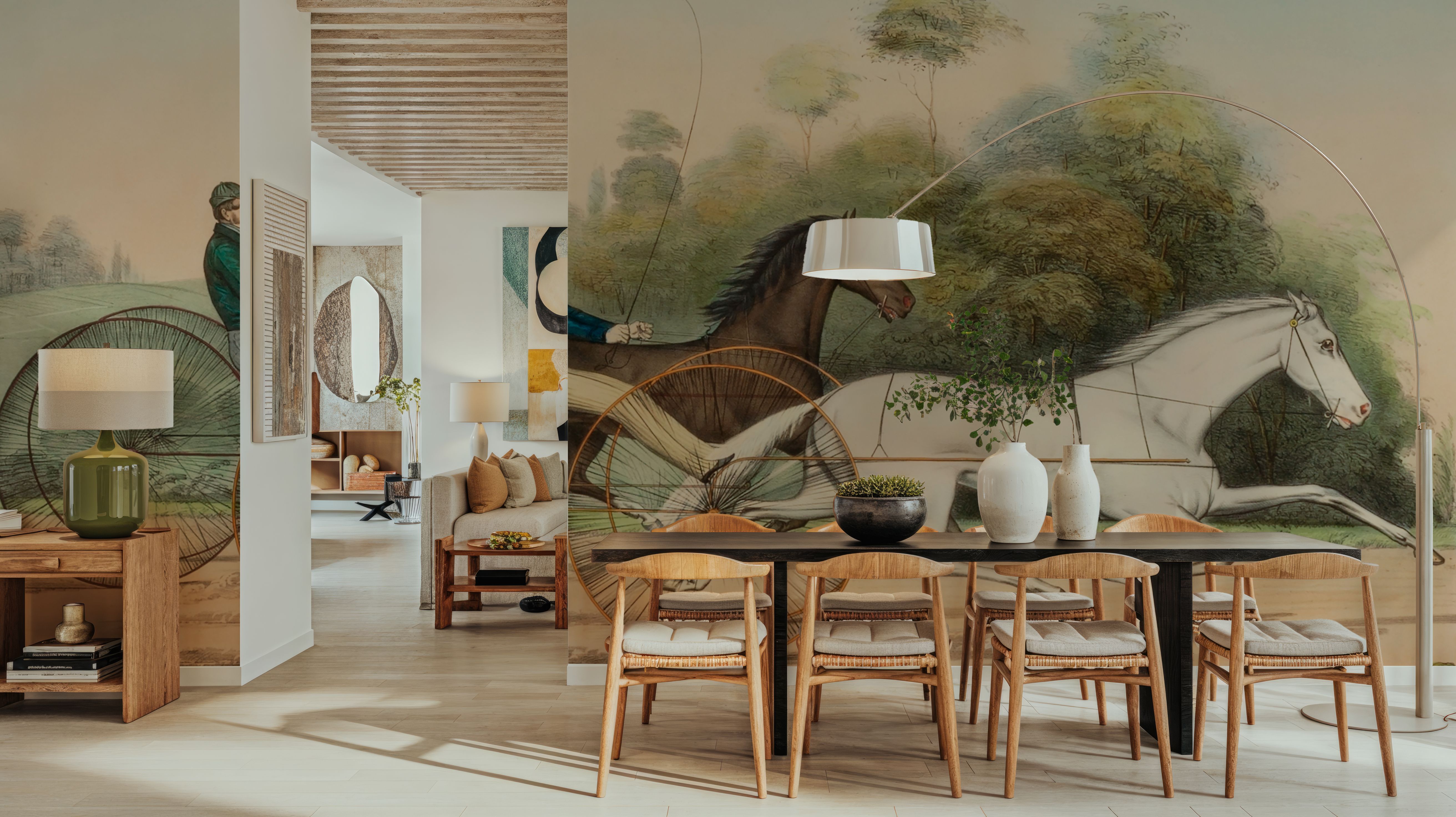 Off to the Races, Wallpaper