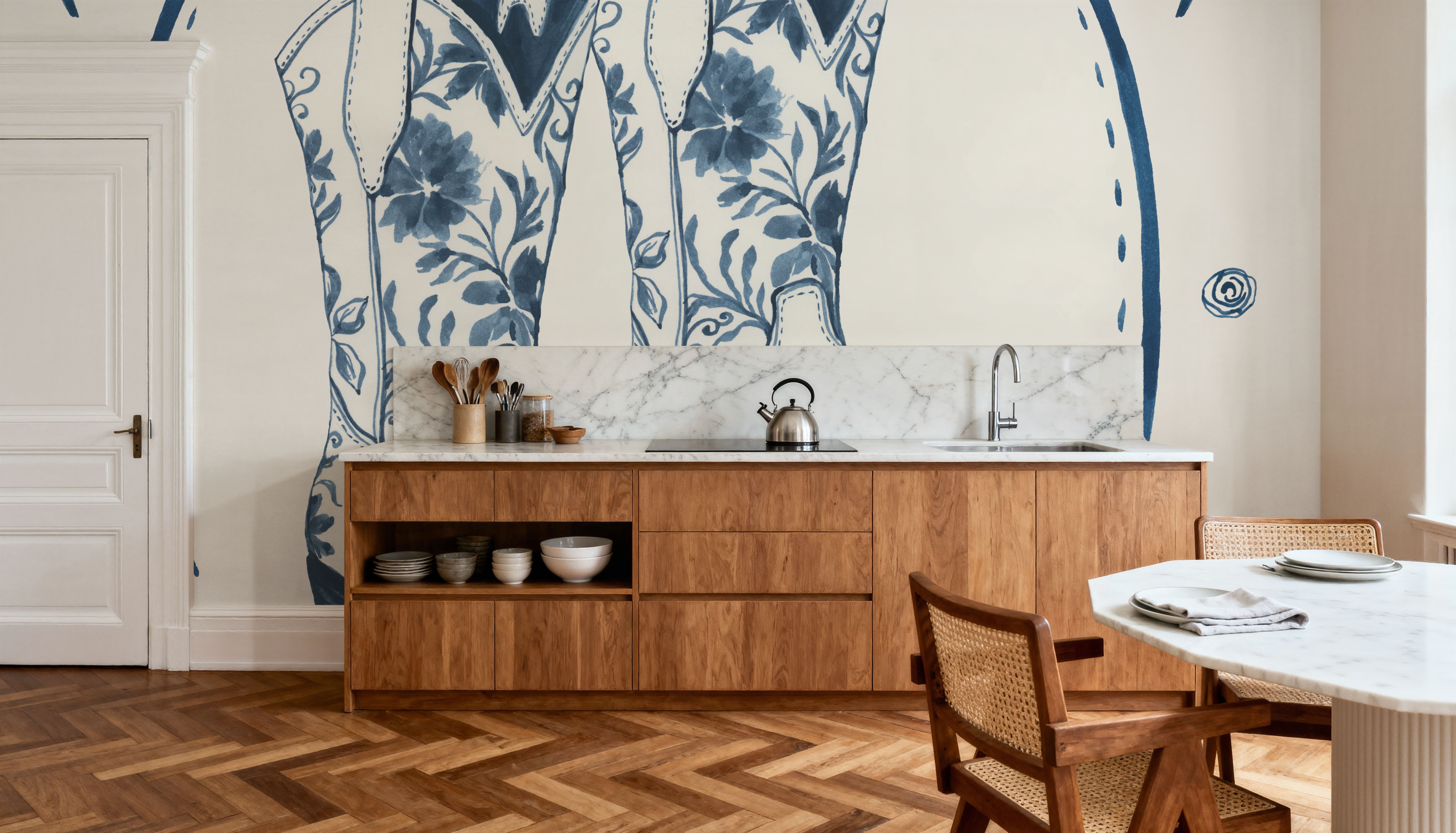 Chinoiserie Cowgirl I