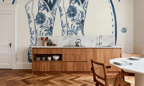 Chinoiserie Cowgirl I