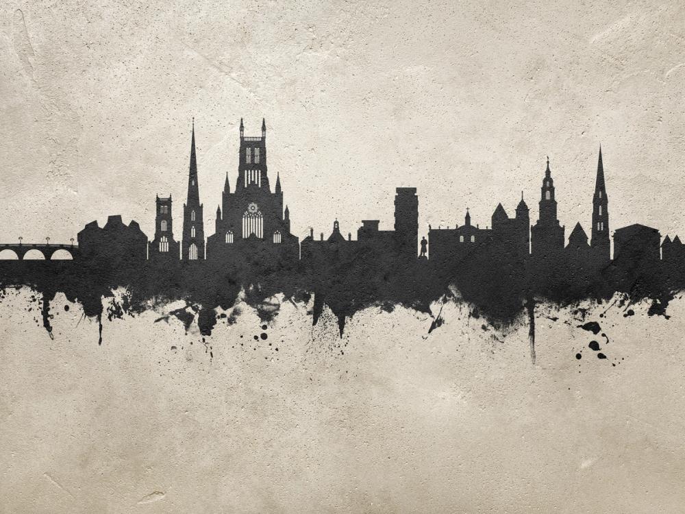 Worcester England Skyline Concrete