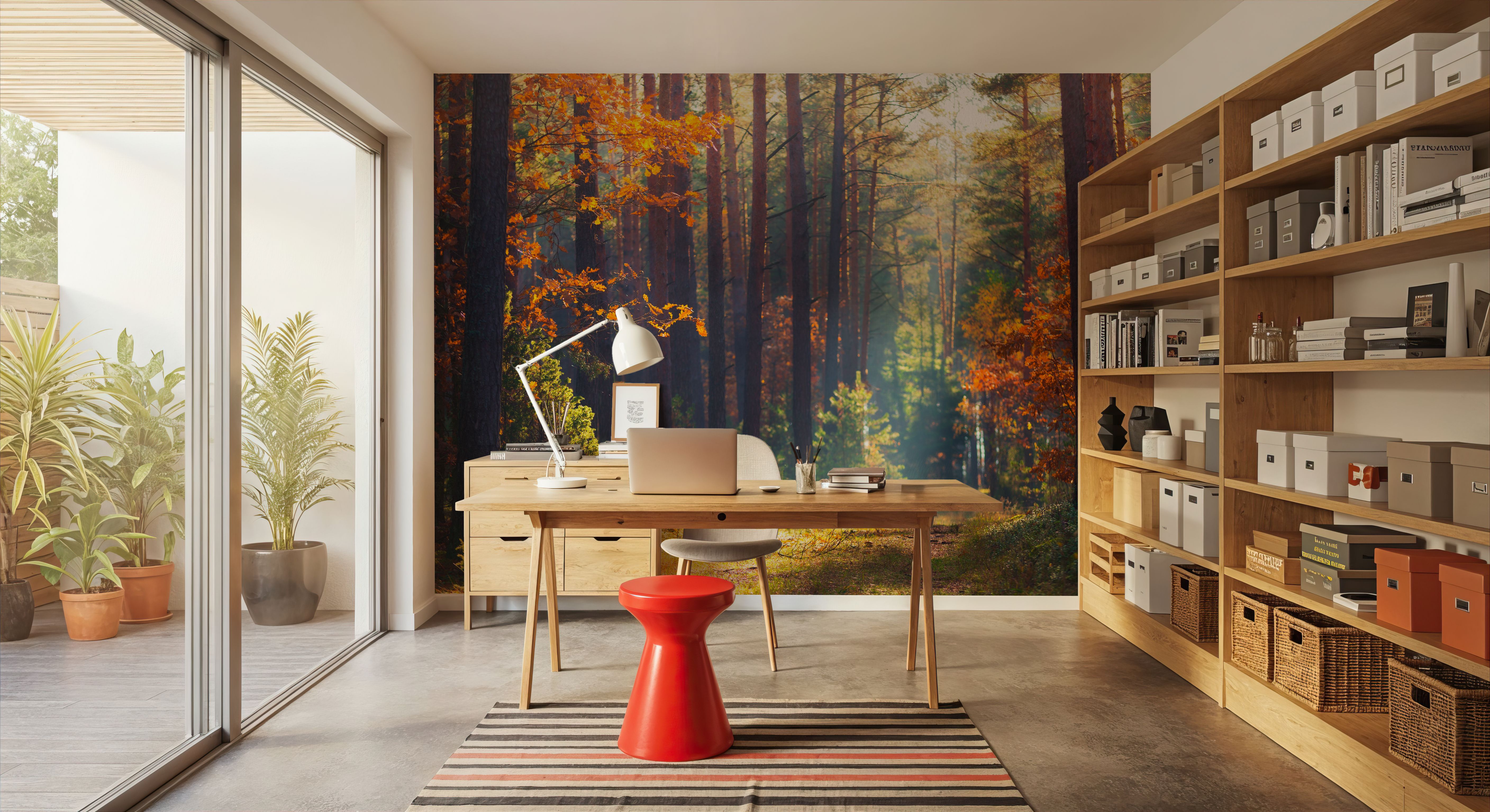 Autumn Forest Morning