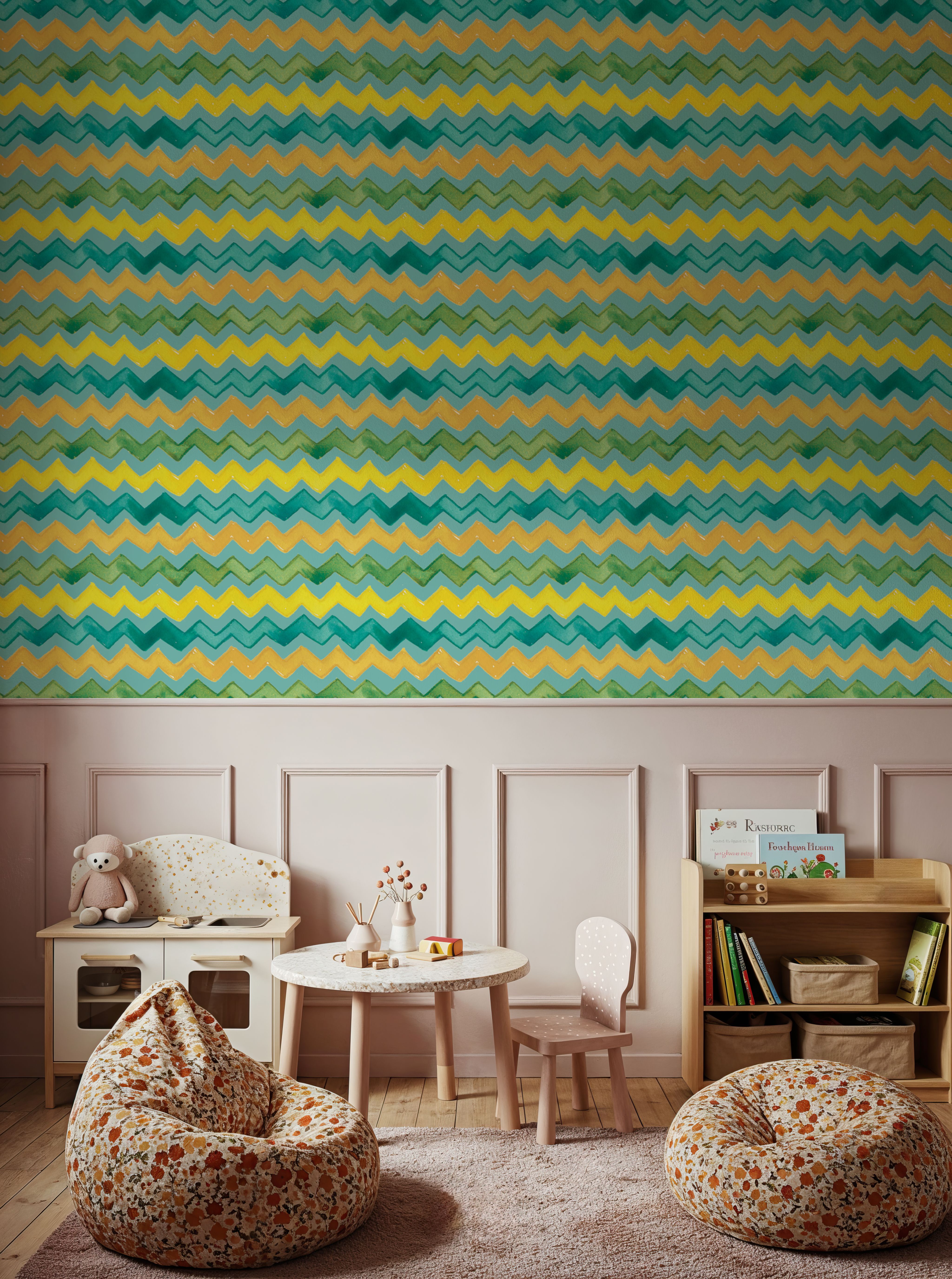 Mellow Waves Blue