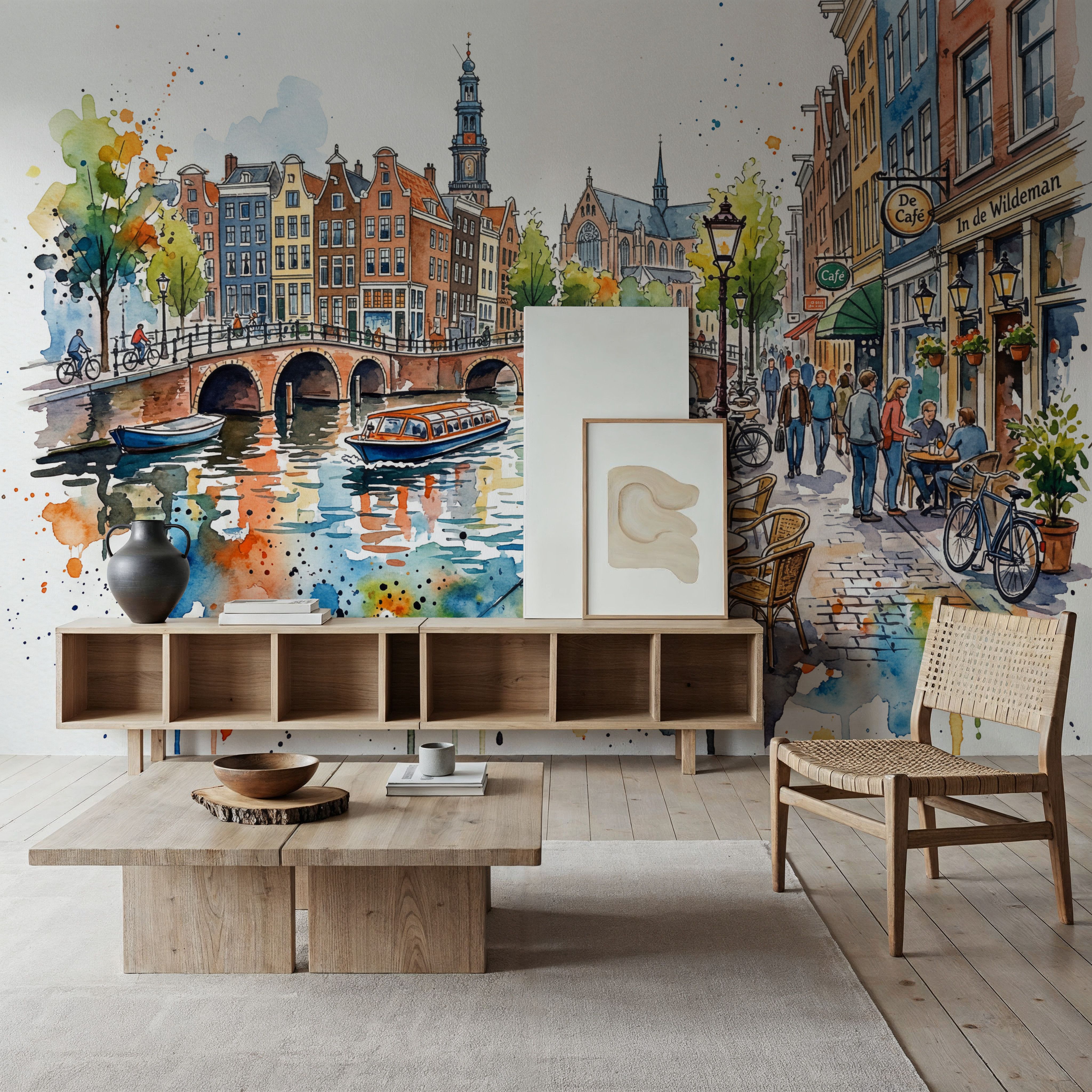 Amsterdam - Watercolor City Series