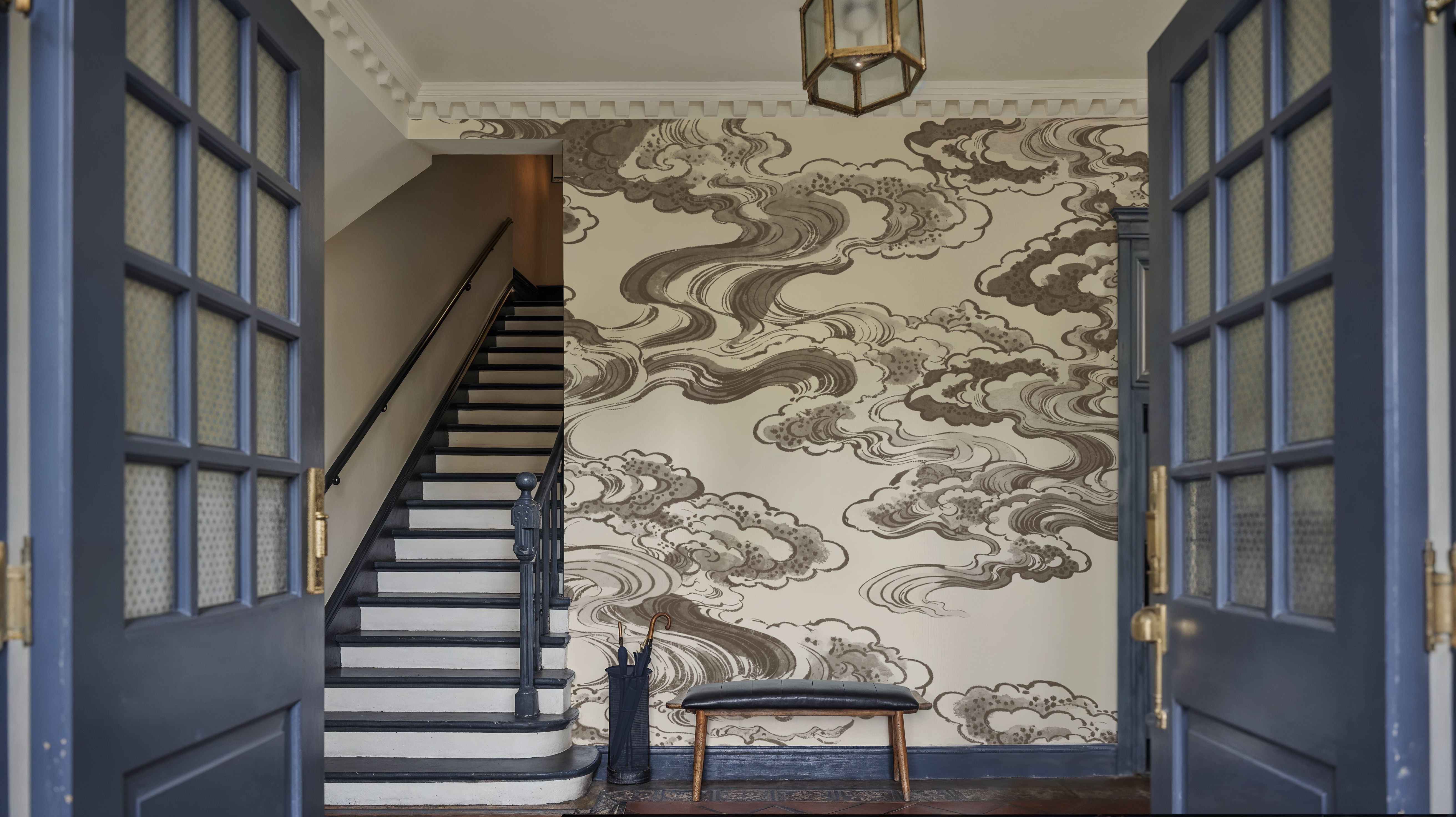 Ukiyo-e Clouds, Mauve