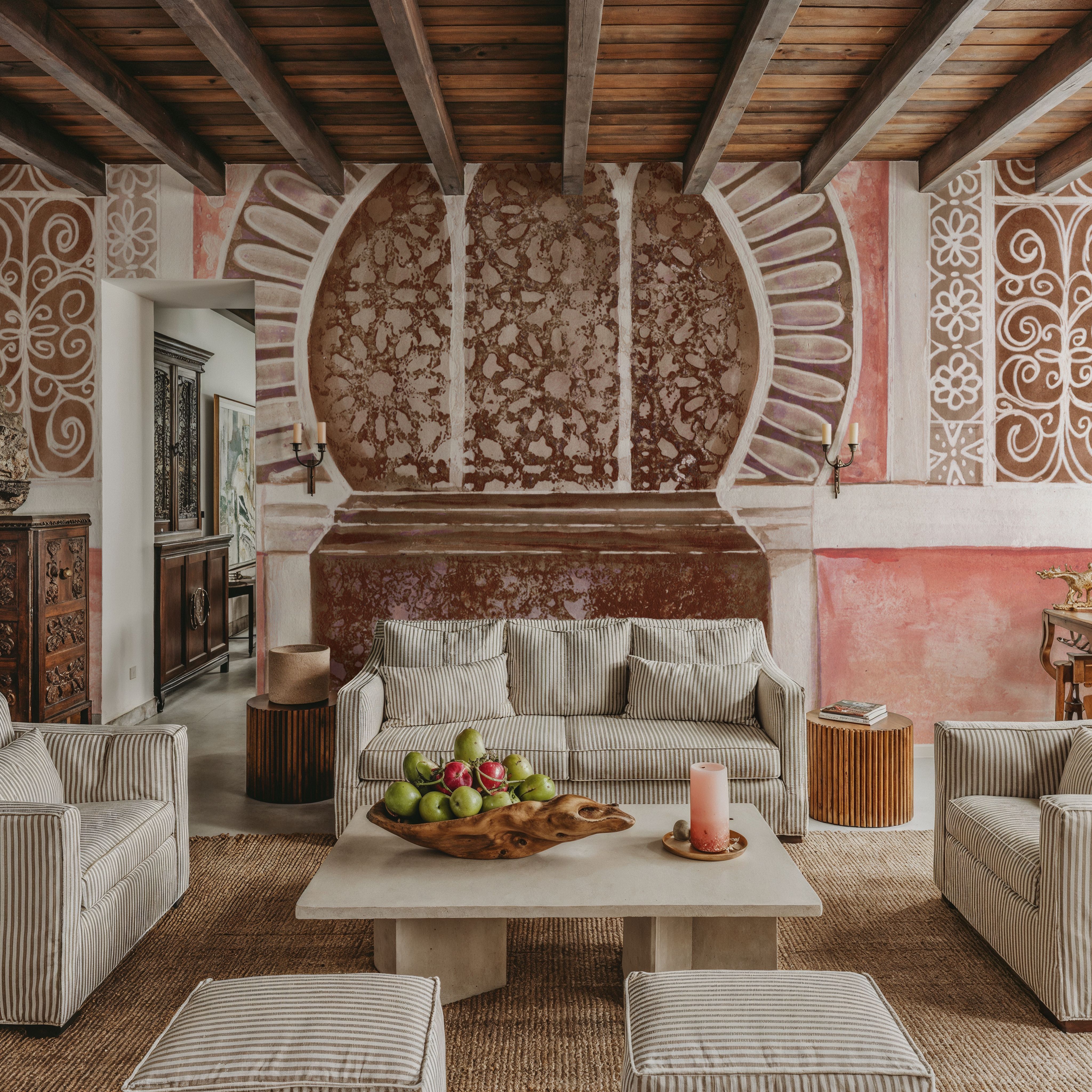 Moroccan Streets Tiled Alcove